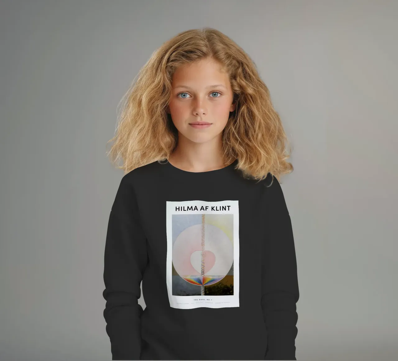 Hilma af Klint - The Dove, No. 1 II felpa bambino da Vintage by JUNIQE