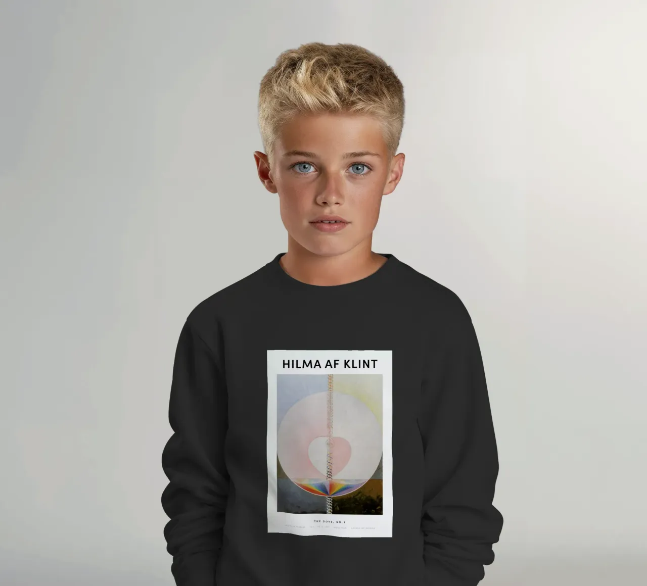 Hilma af Klint - The Dove, No. 1 II felpa bambino da Vintage by JUNIQE