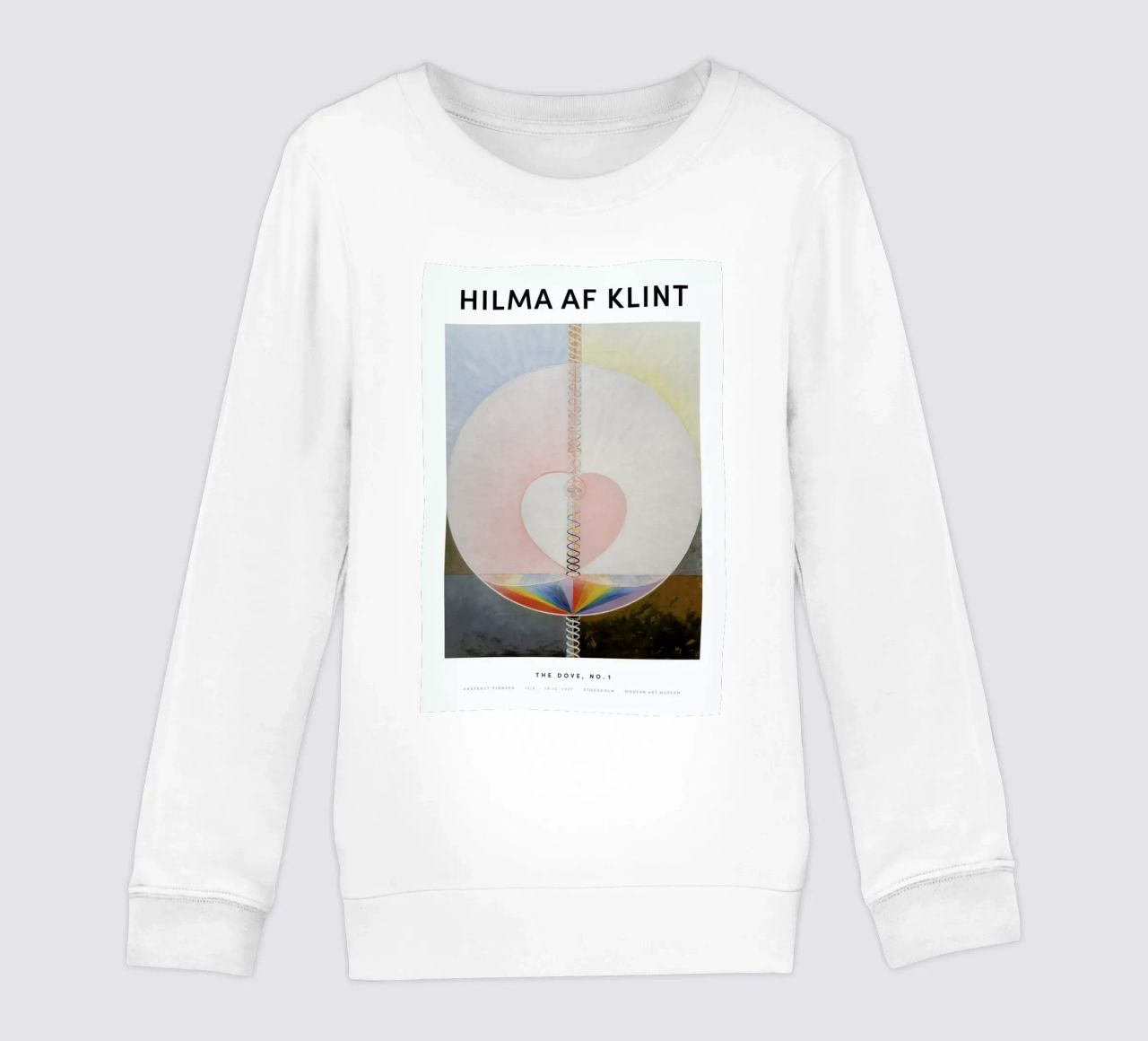 Hilma af Klint - The Dove, No. 1 II felpa bambino da Vintage by JUNIQE