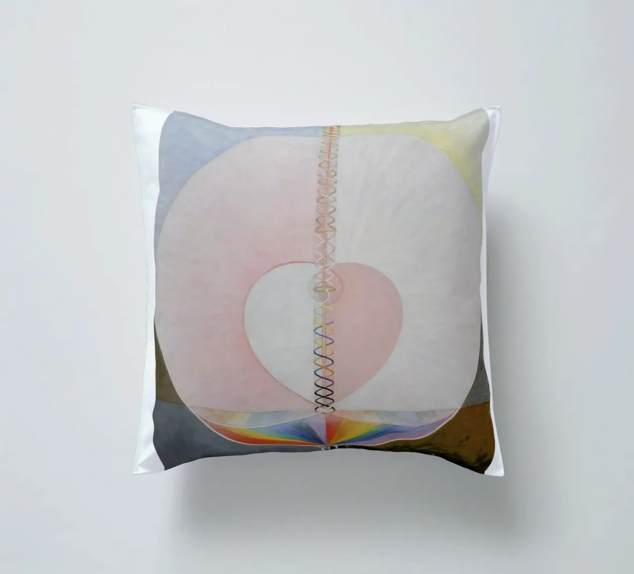 Hilma af Klint - The Dove, No. 1 II decorative cushion by Vintage by JUNIQE