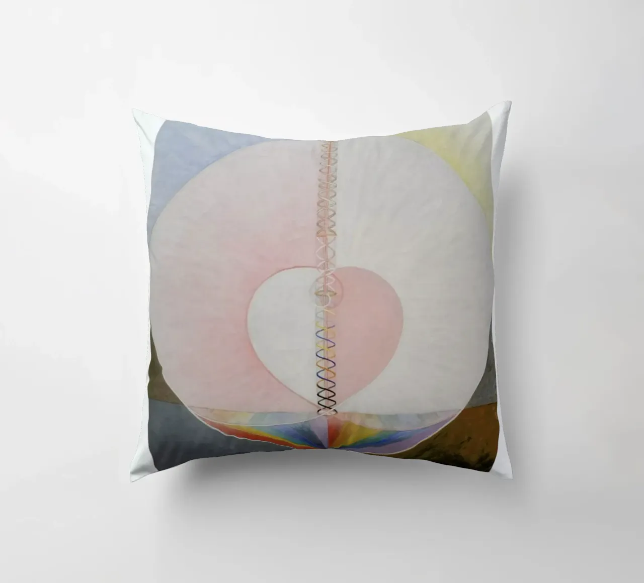 Hilma af Klint - The Dove, No. 1 II decorative cushion by Vintage by JUNIQE