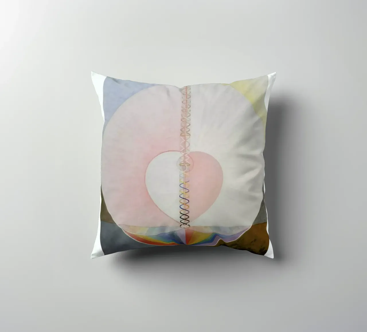 Hilma af Klint - The Dove, No. 1 II decorative cushion by Vintage by JUNIQE