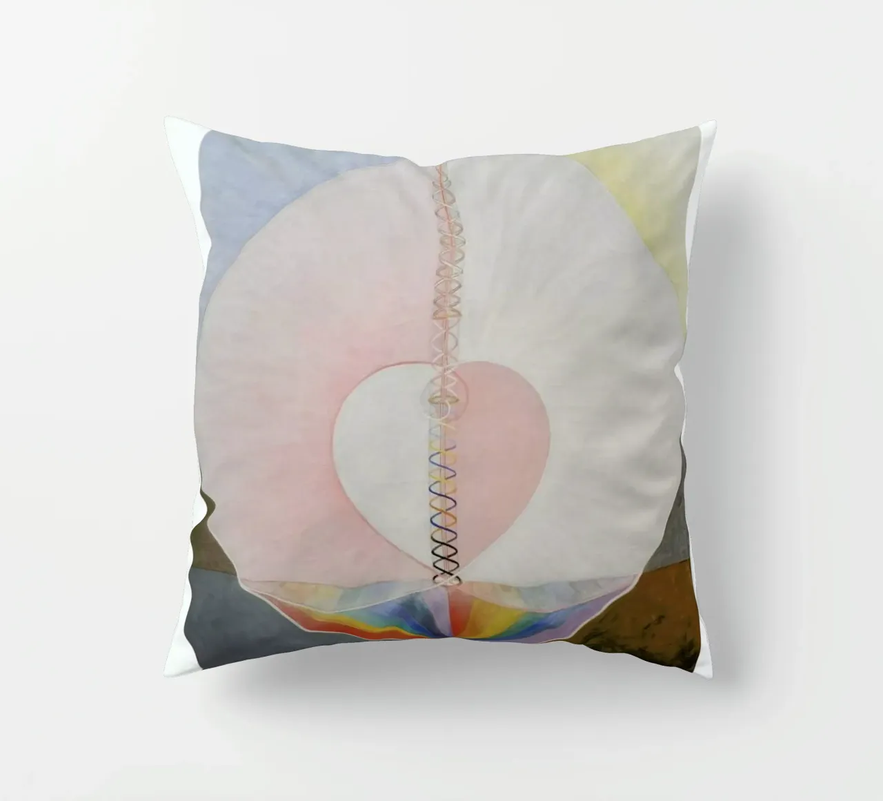 Hilma af Klint - The Dove, No. 1 II decorative cushion by Vintage by JUNIQE