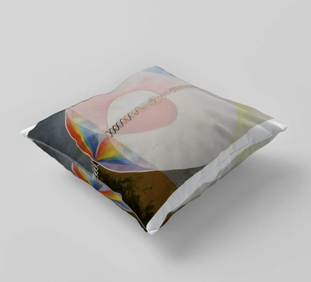 Hilma af Klint - The Dove, No. 1 II cuscino da Vintage by JUNIQE