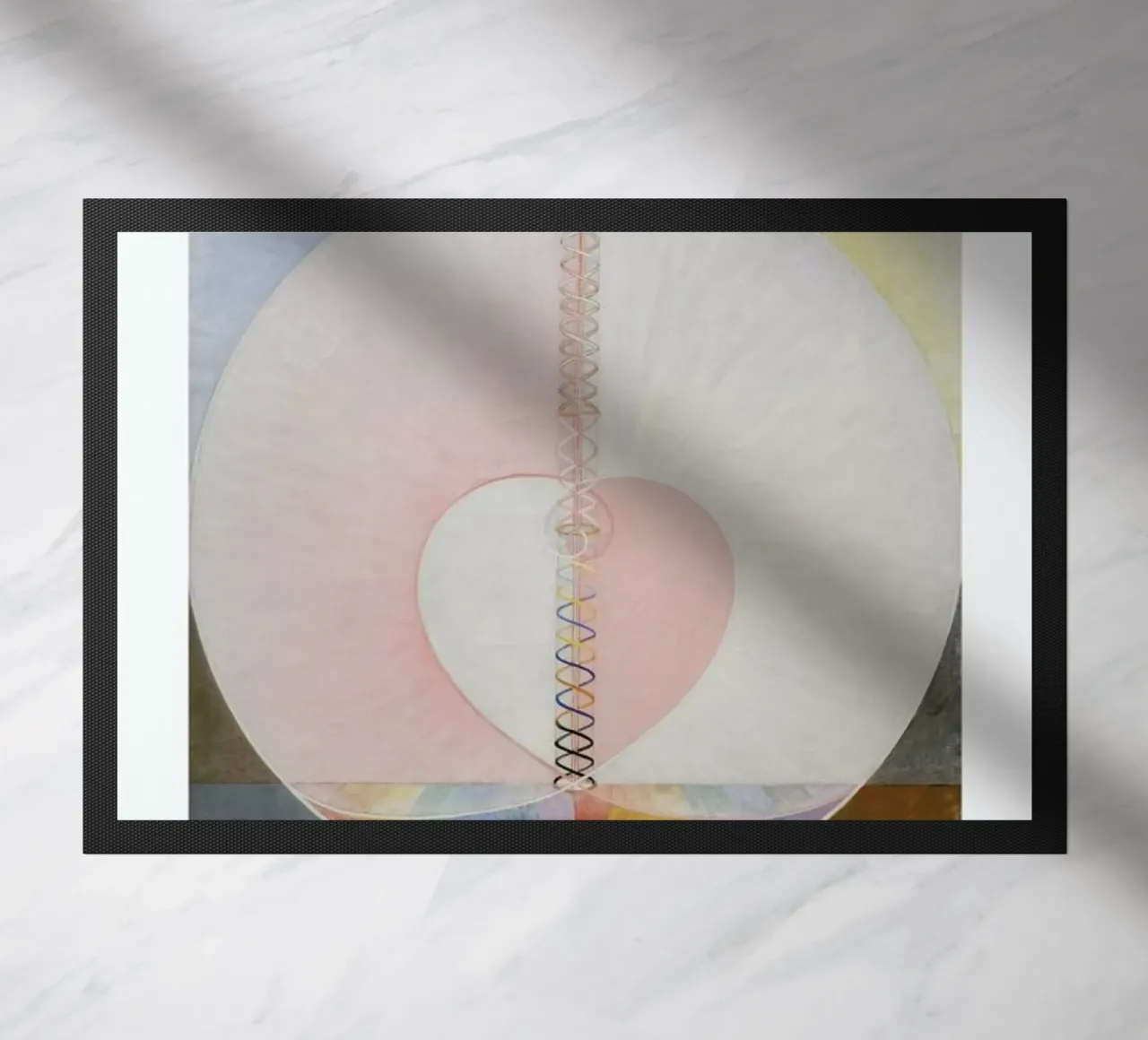 Hilma af Klint - The Dove, No. 1 II deurmat van Vintage by JUNIQE
