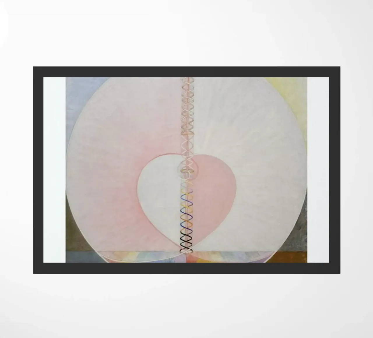 Hilma af Klint - The Dove, No. 1 II deurmat van Vintage by JUNIQE