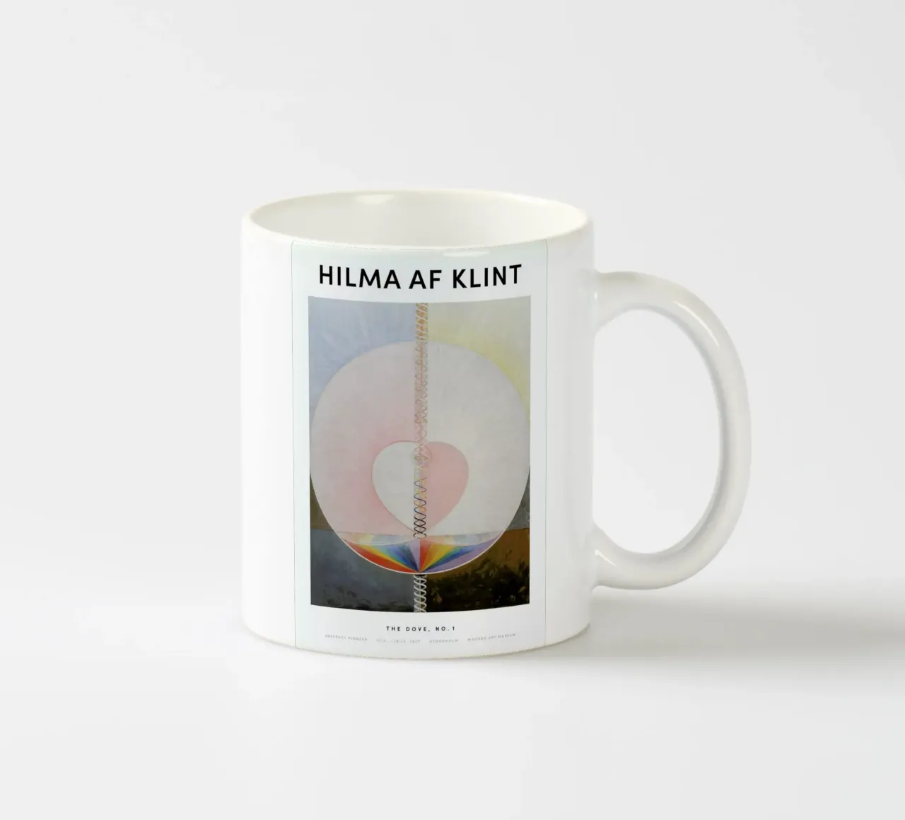 Hilma af Klint - The Dove, No. 1 II mug en céramique de Vintage by JUNIQE