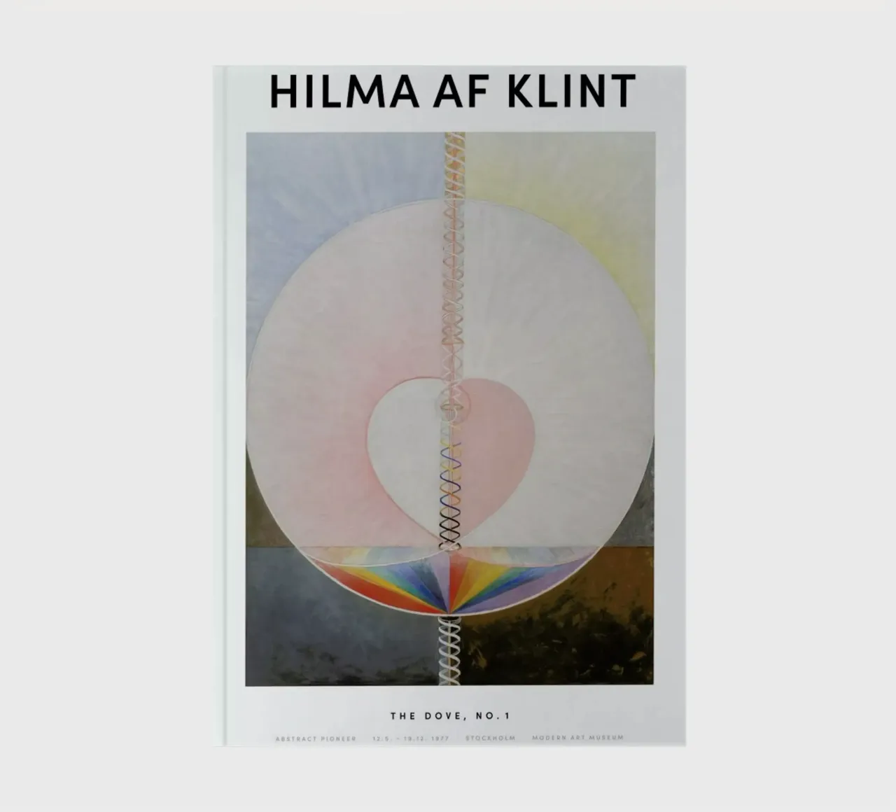 Hilma af Klint - The Dove, No. 1 II notebook by Vintage by JUNIQE