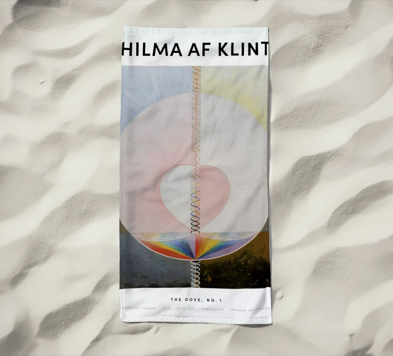 Hilma af Klint - The Dove, No. 1 II telo mare da Vintage by JUNIQE