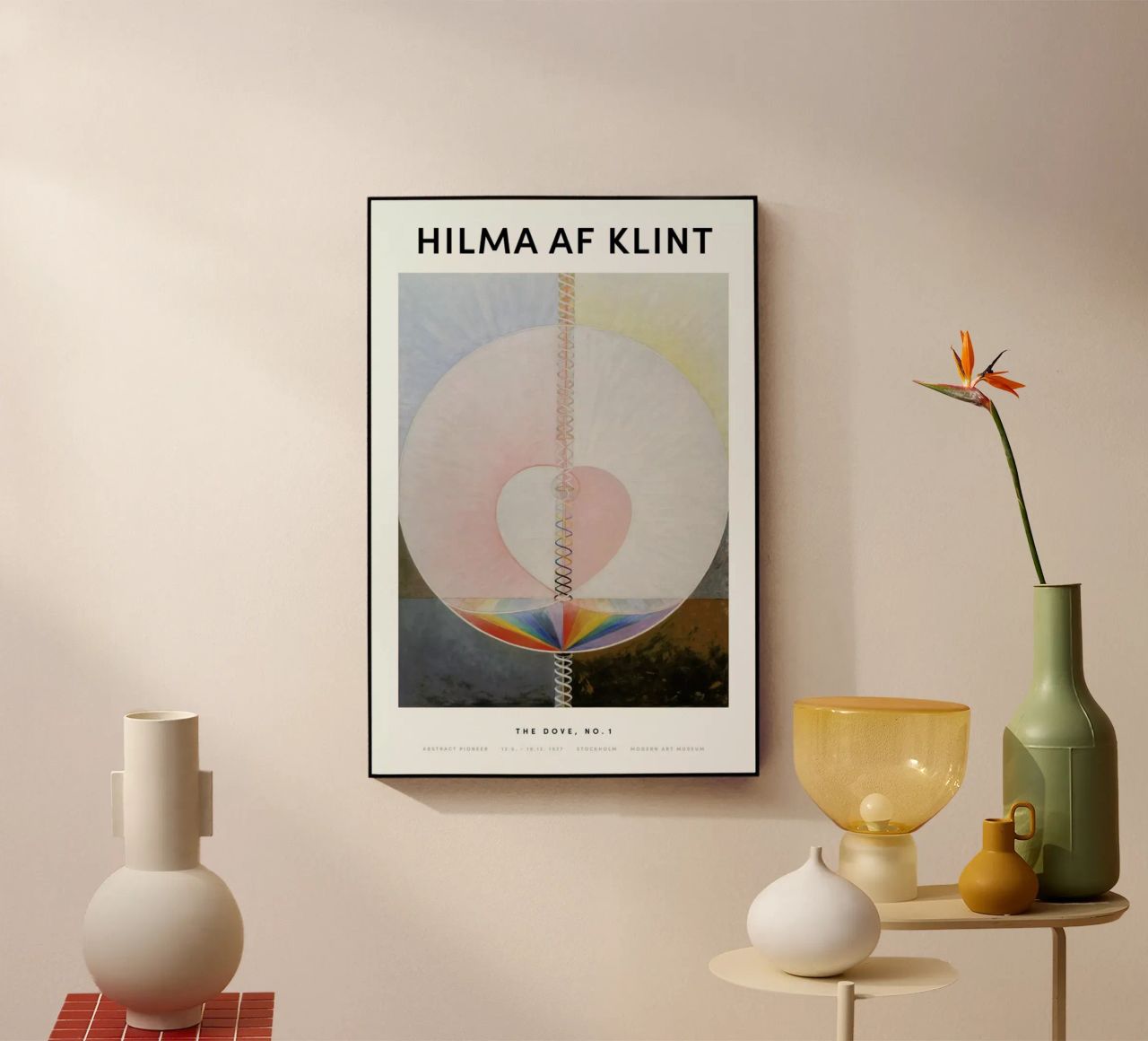 Hilma af Klint - The Dove, No. 1 II plexiglass da Vintage by JUNIQE