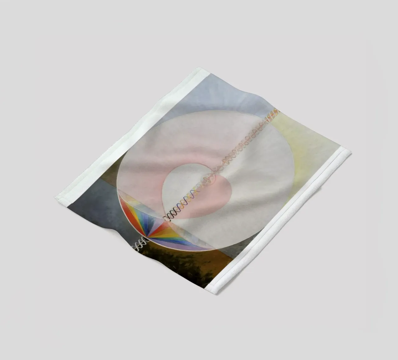 Hilma af Klint - The Dove, No. 1 II coperta in pile da Vintage by JUNIQE