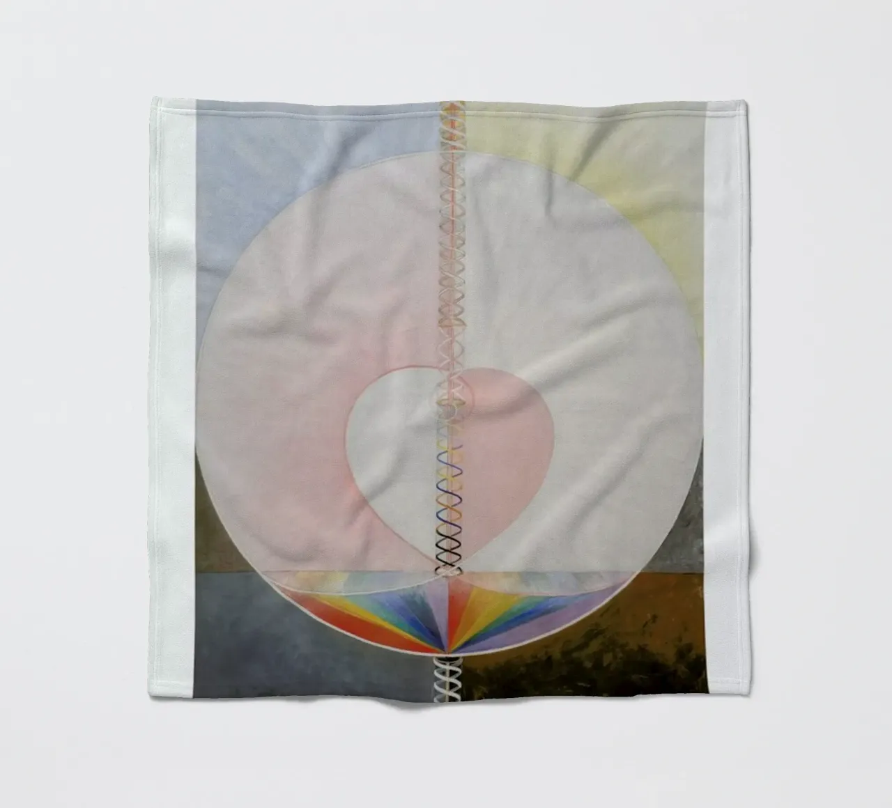 Hilma af Klint - The Dove, No. 1 II manta de franela de Vintage by JUNIQE