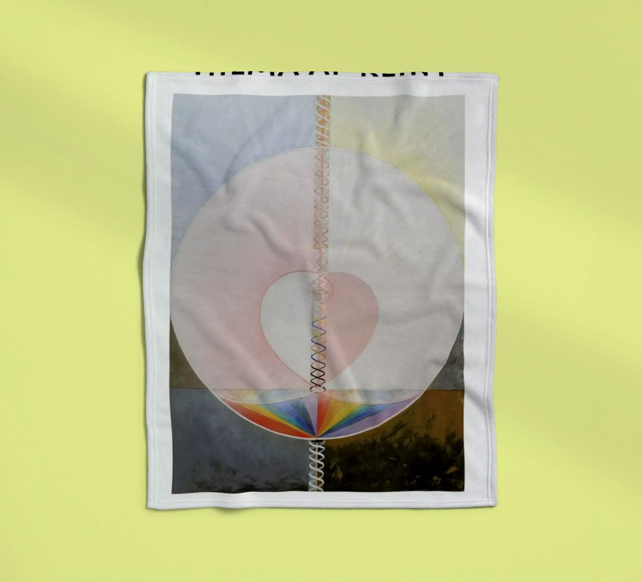 Hilma af Klint - The Dove, No. 1 II coperta in pile da Vintage by JUNIQE