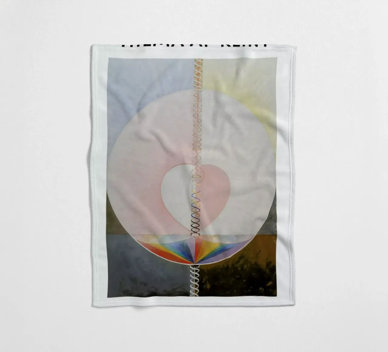 Hilma af Klint - The Dove, No. 1 II coperta in pile da Vintage by JUNIQE