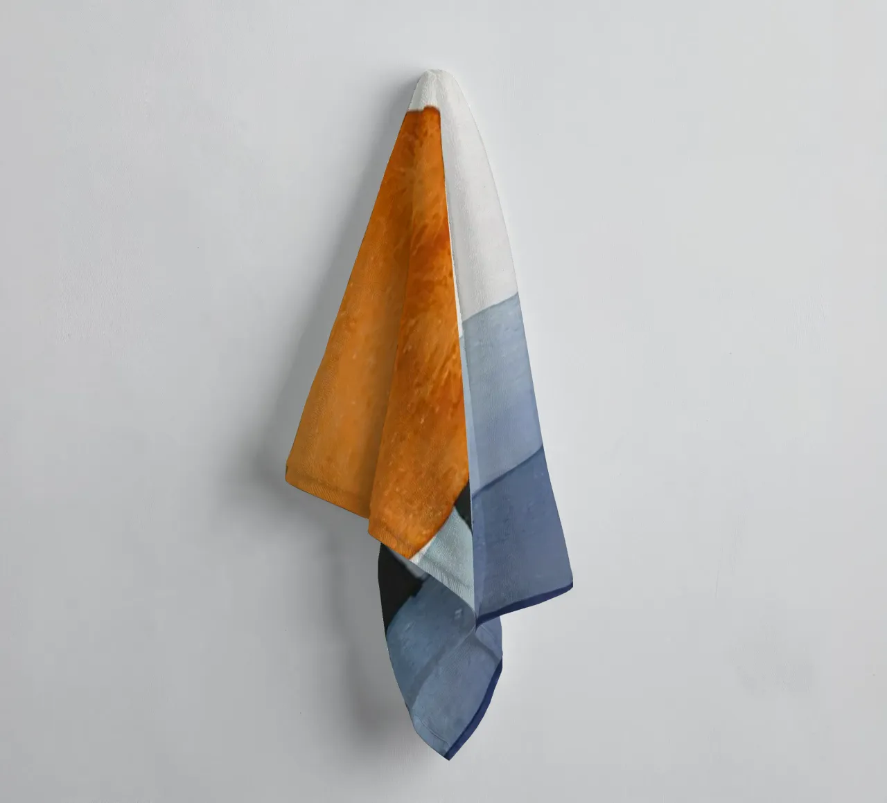 Paul Klee Orange Circle - Bauhaus Abstract Print towel by NorwesClub