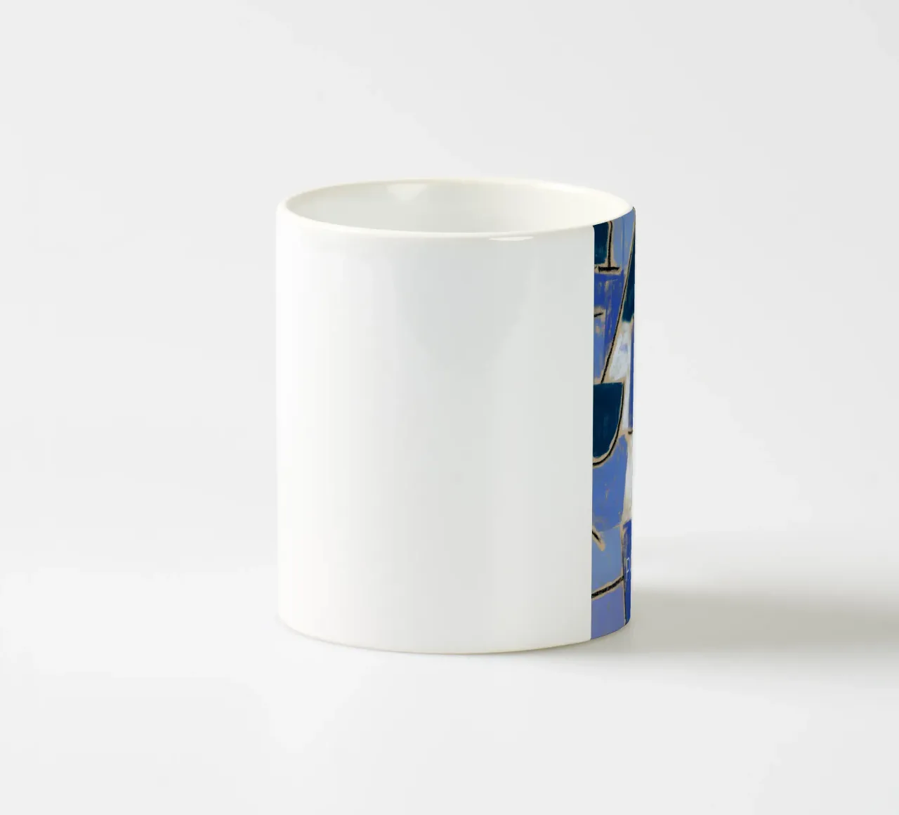 Forme geometriche di Paul Klee - Stampa lineare Bauhaus tazza in ceramica da NorwesClub