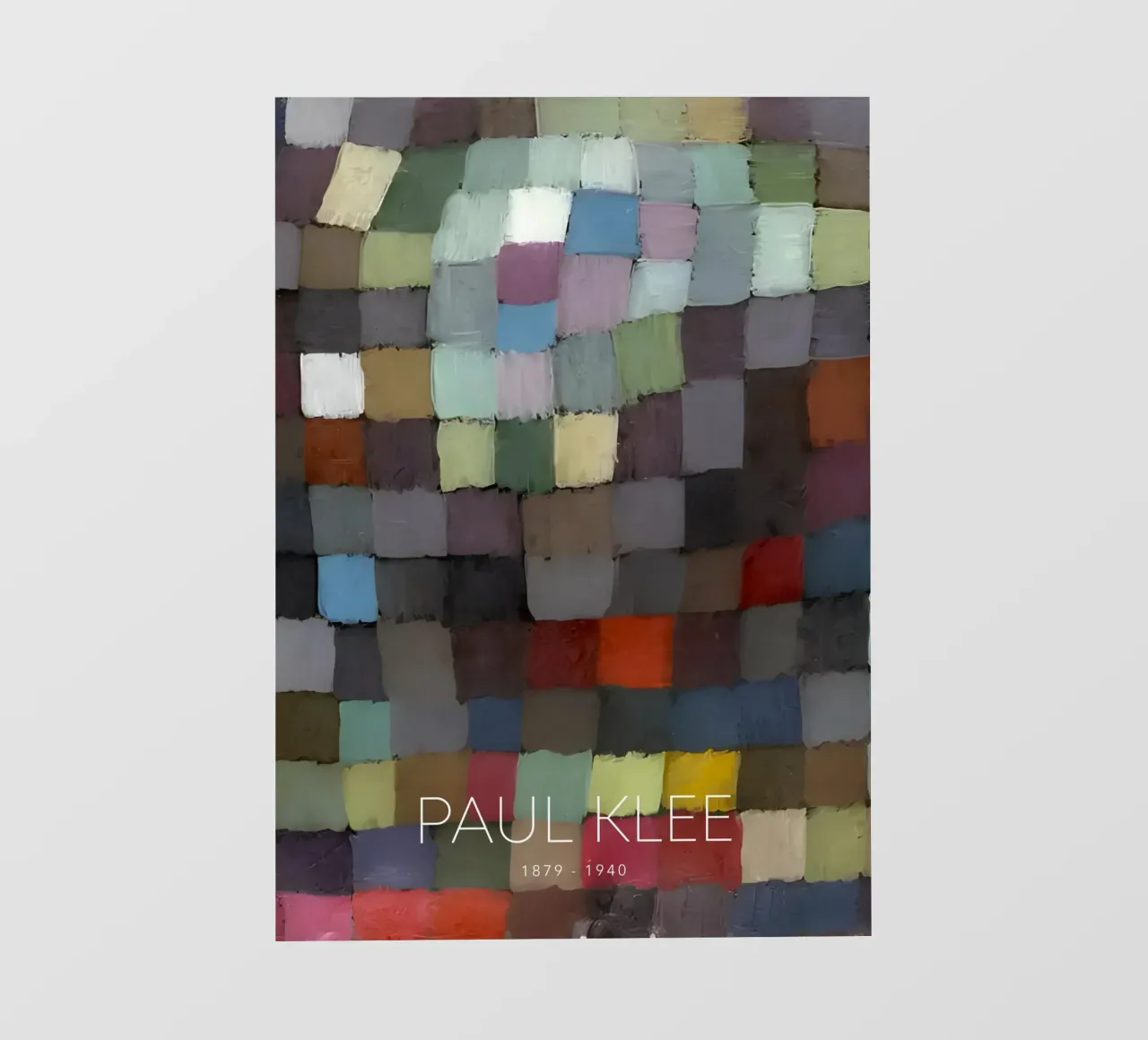 Paul Klee Muted Color Grid - Bauhaus Abstract pvc cover by NorwesClub