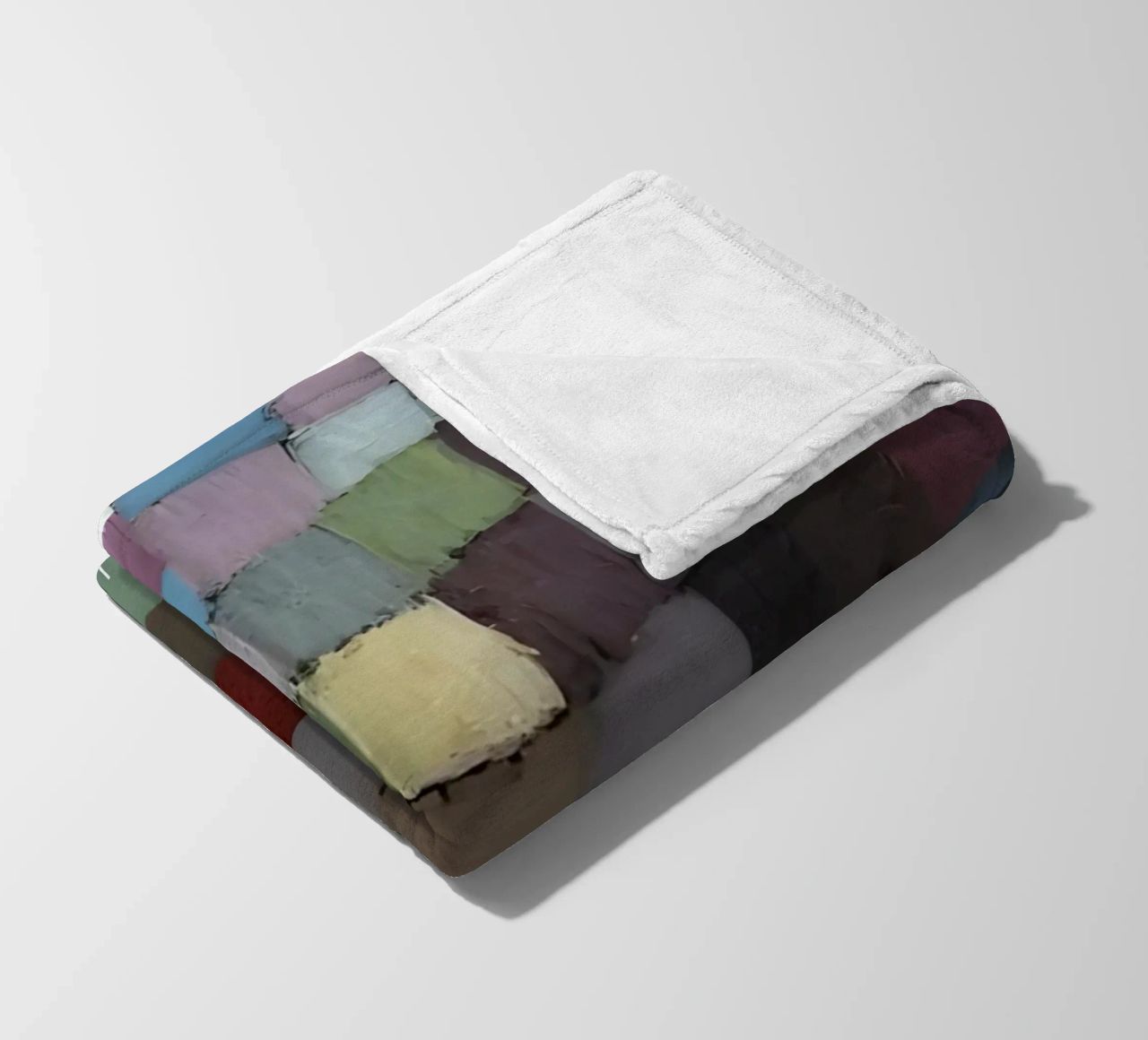 Griglia di colori tenui di Paul Klee - Bauhaus astratto coperta in pile da NorwesClub