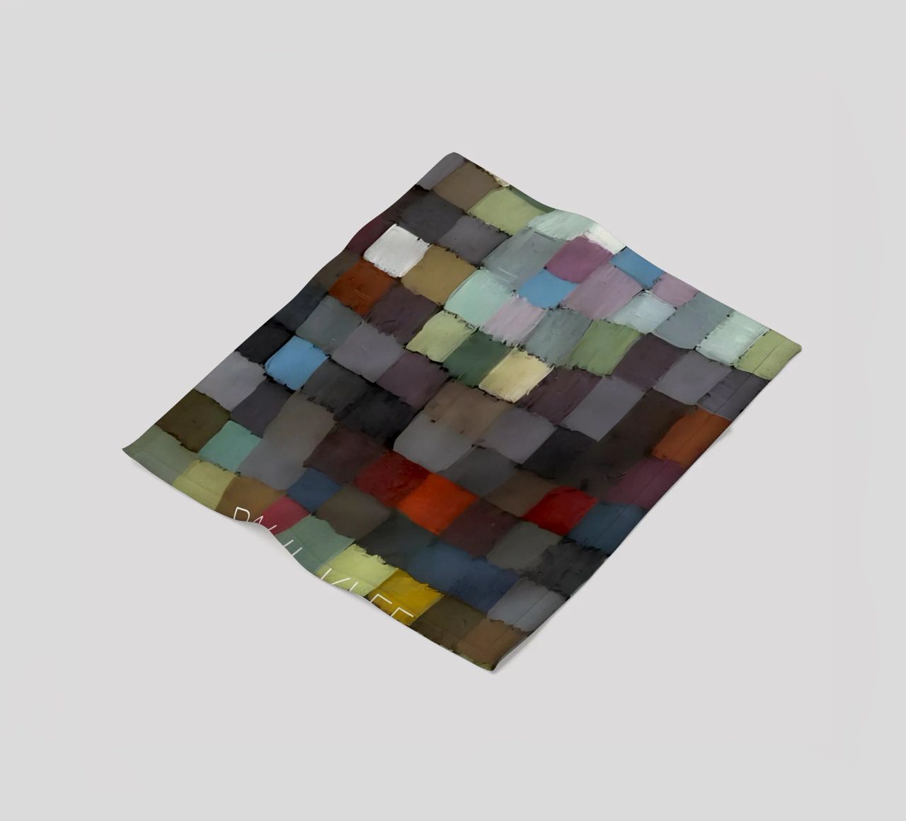 Griglia di colori tenui di Paul Klee - Bauhaus astratto coperta in pile da NorwesClub