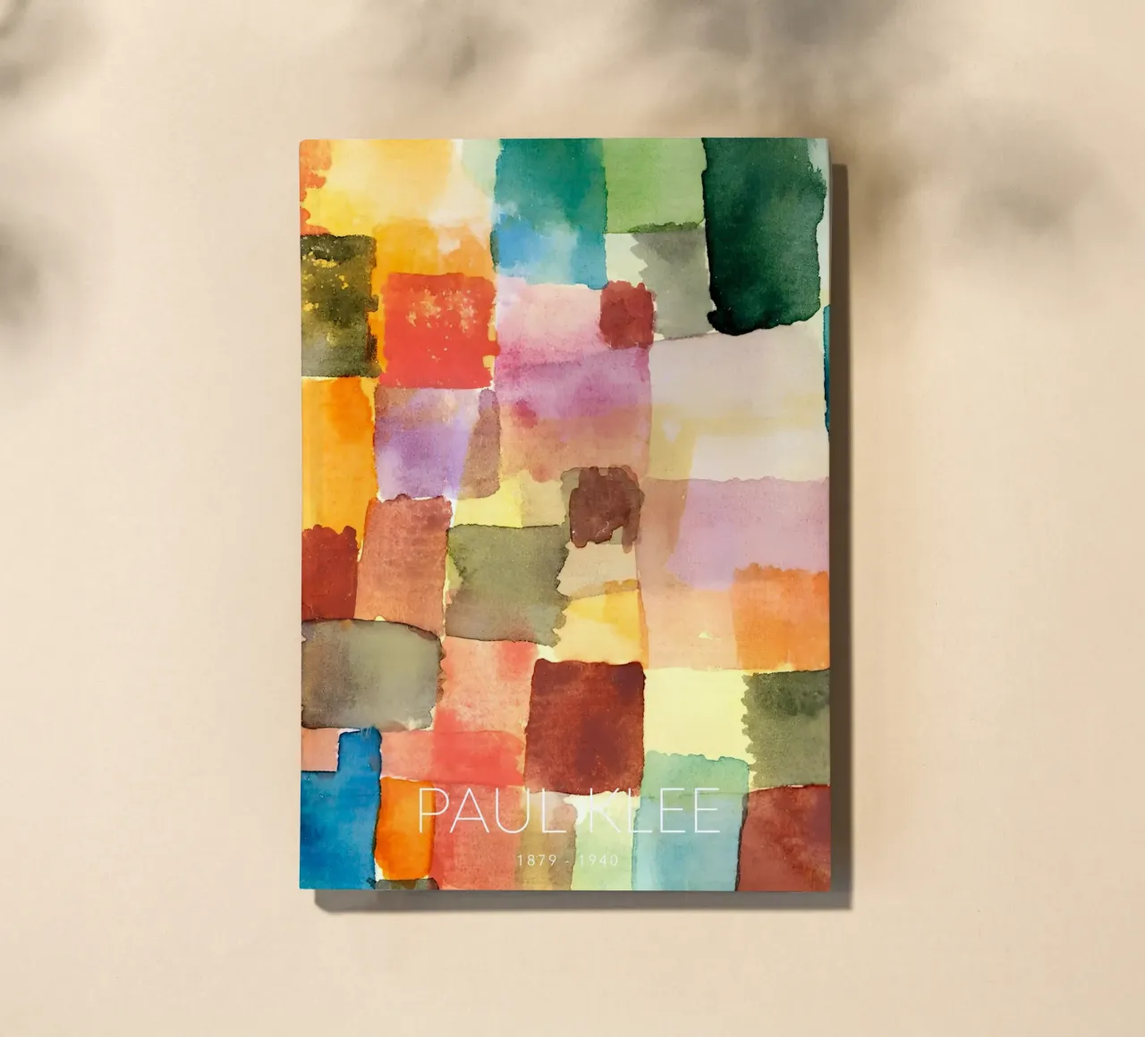 Paul Klee Color Grid 1914 - Abstract Art Print notebook by NorwesClub