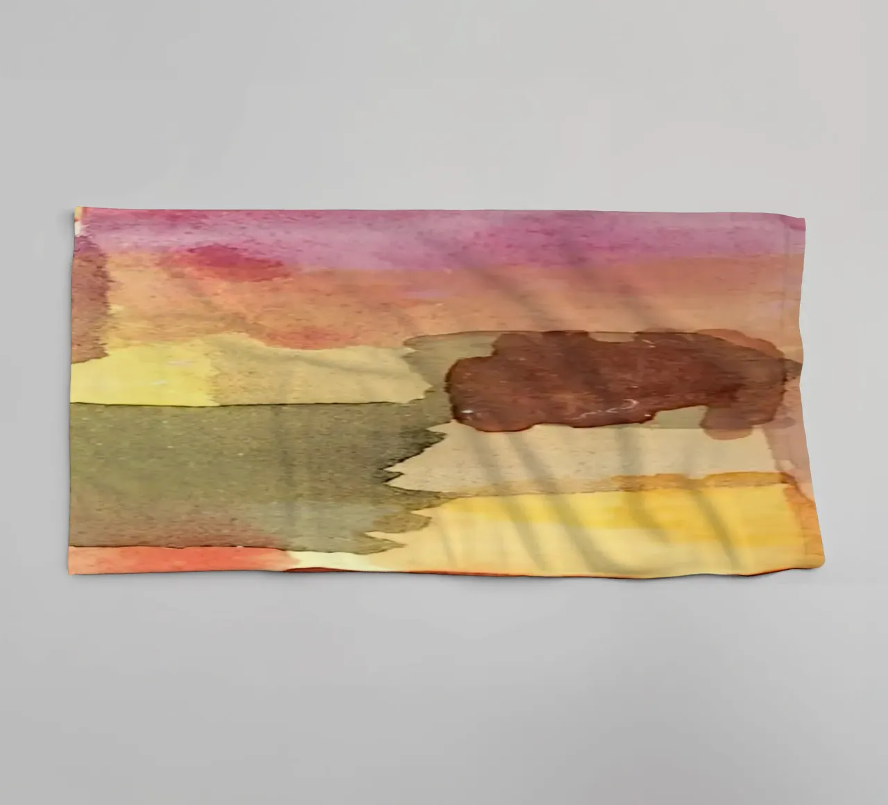 Griglia di colori di Paul Klee 1914 - Stampa d'arte astratta asciugamano da bagno da NorwesClub