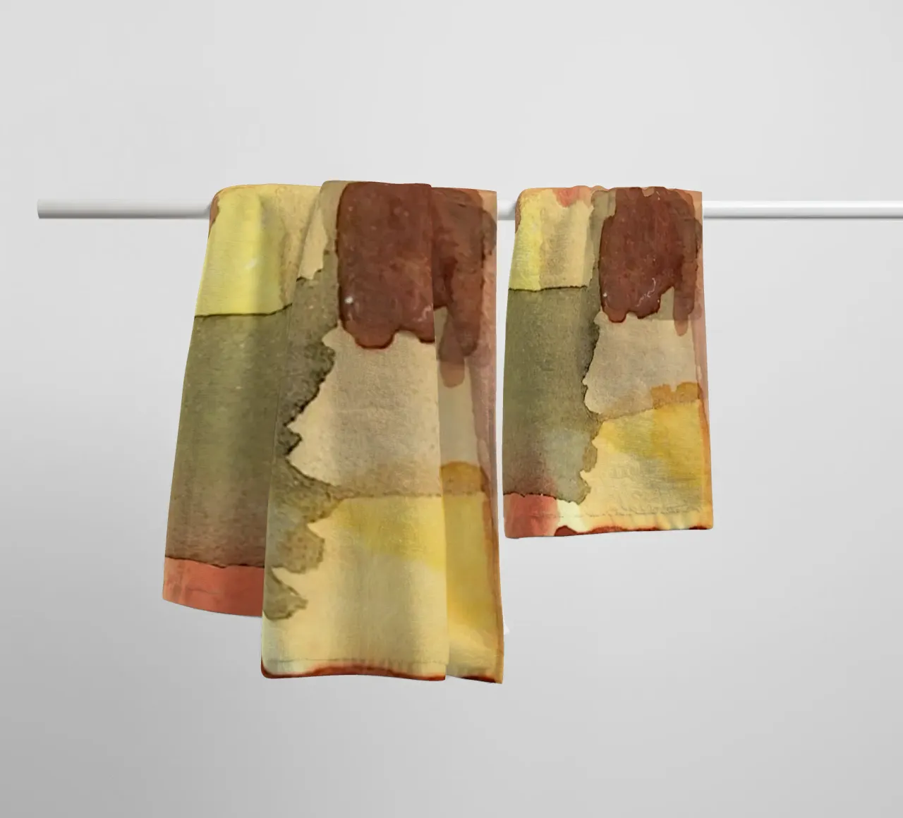 Griglia di colori di Paul Klee 1914 - Stampa d'arte astratta asciugamano da bagno da NorwesClub