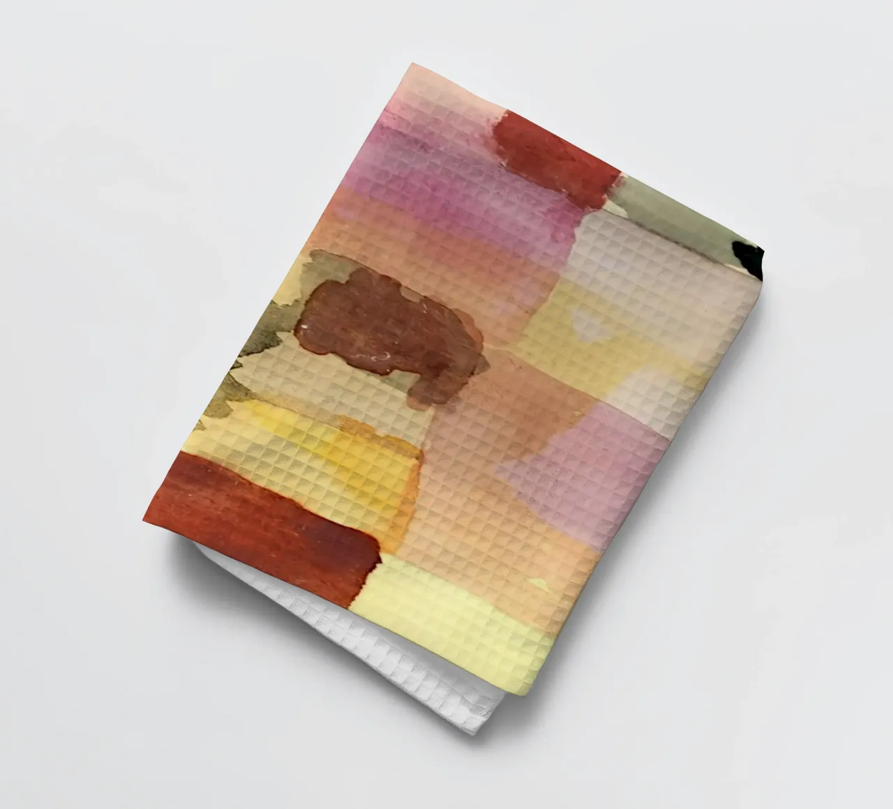 Paul Klee Color Grid 1914 - Abstract Art Print tea towel by NorwesClub