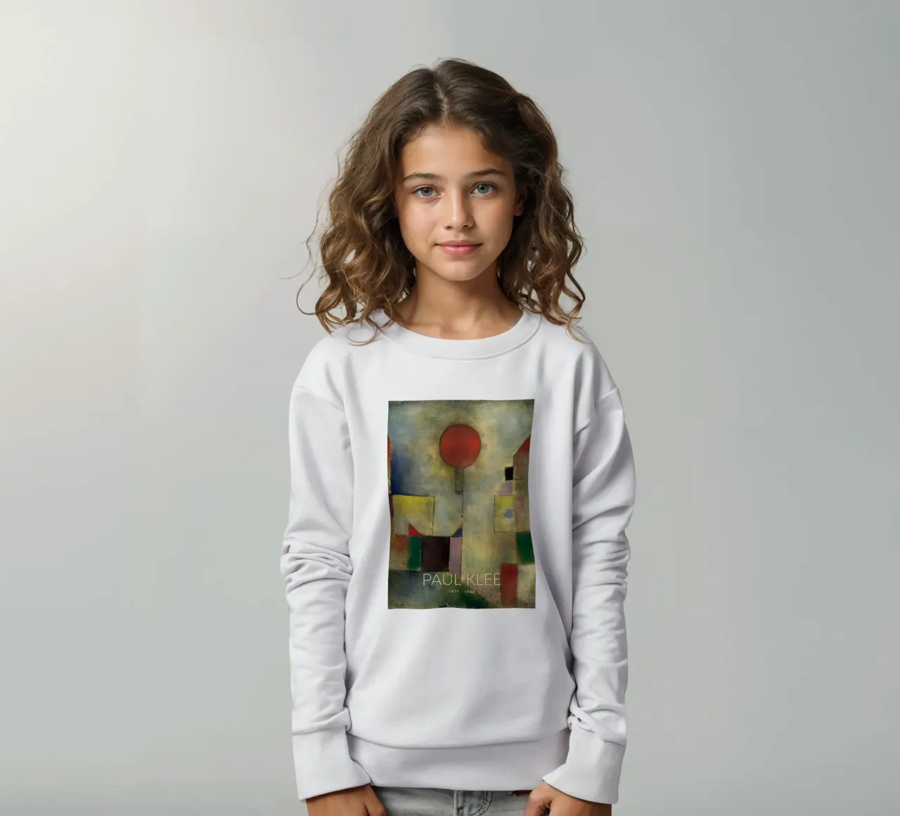 Paul Klee Abstract Composition - Bauhaus Art kids sweatshirt by NorwesClub