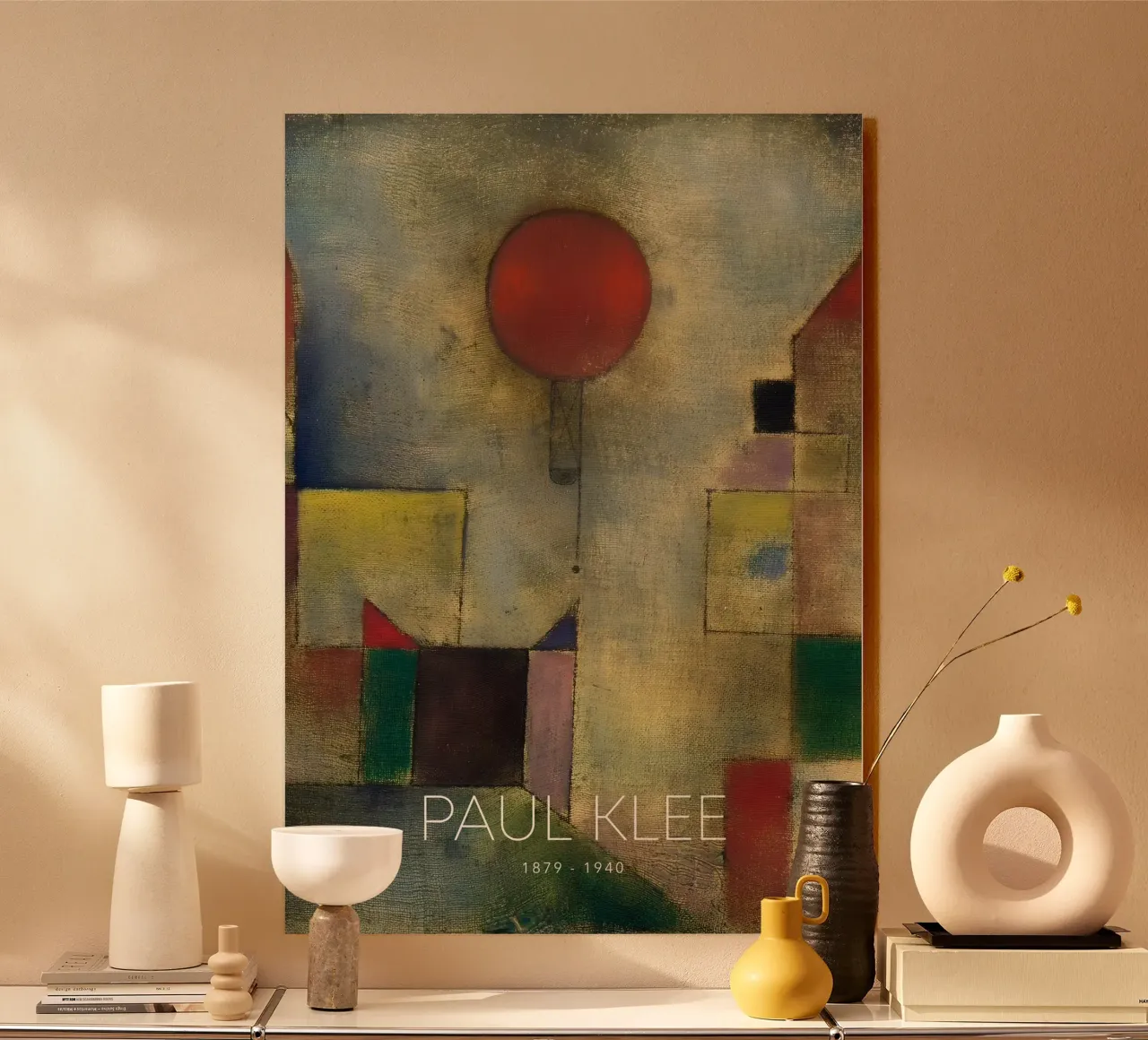 Paul Klee Abstract Composition - Bauhaus Art acrylic glass by NorwesClub