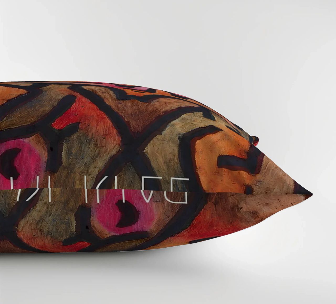 Paul Klee Interlocking Forms - Abstract Bauhaus decorative cushion by NorwesClub