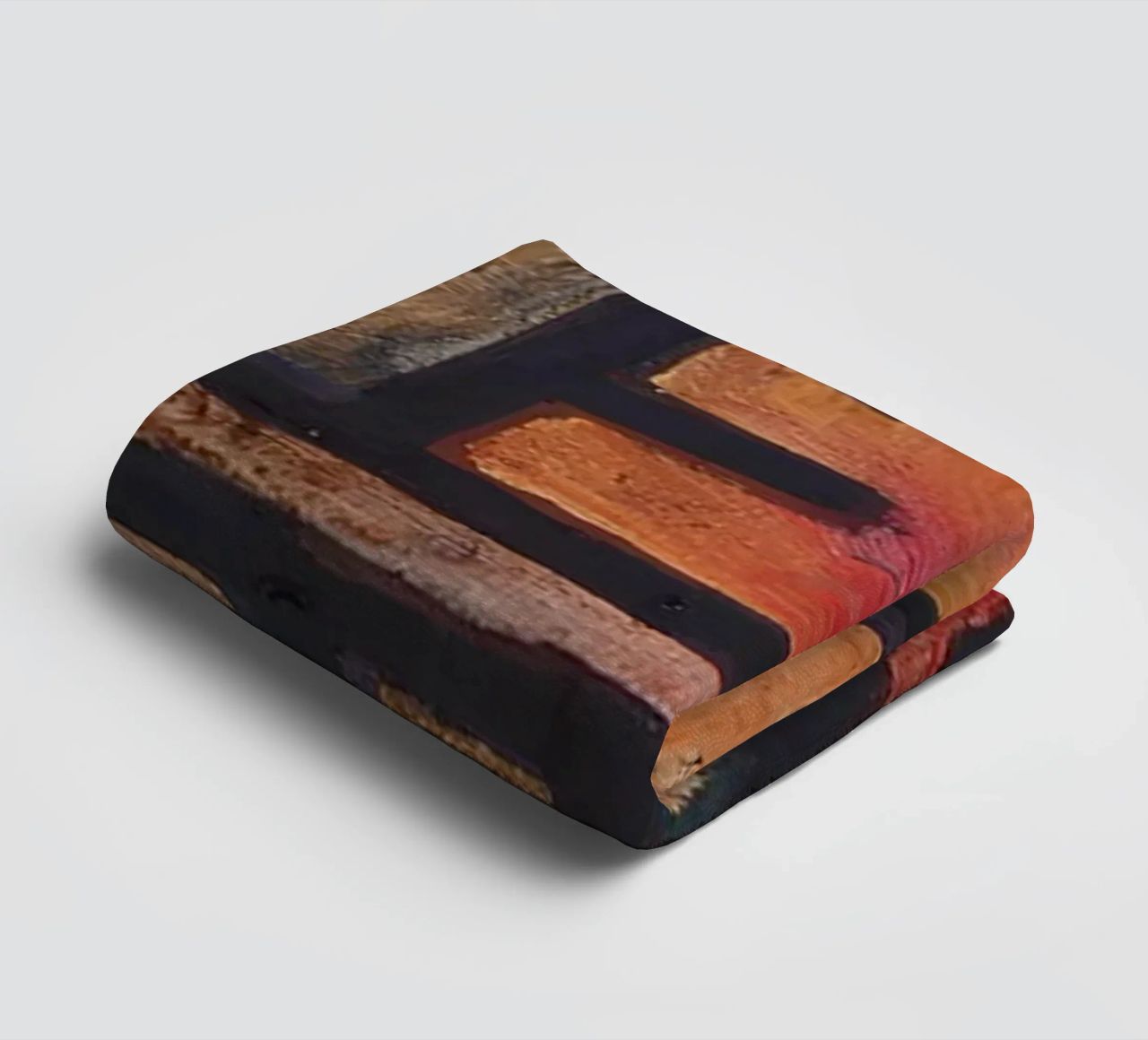 Paul Klee Interlocking Forms - Abstract Bauhaus towel by NorwesClub