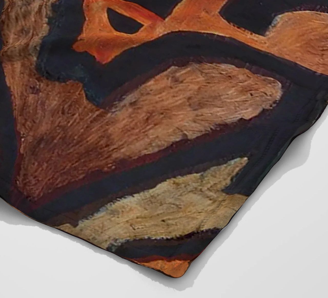 Paul Klee Interlocking Forms - Abstract Bauhaus fleece blanket by NorwesClub