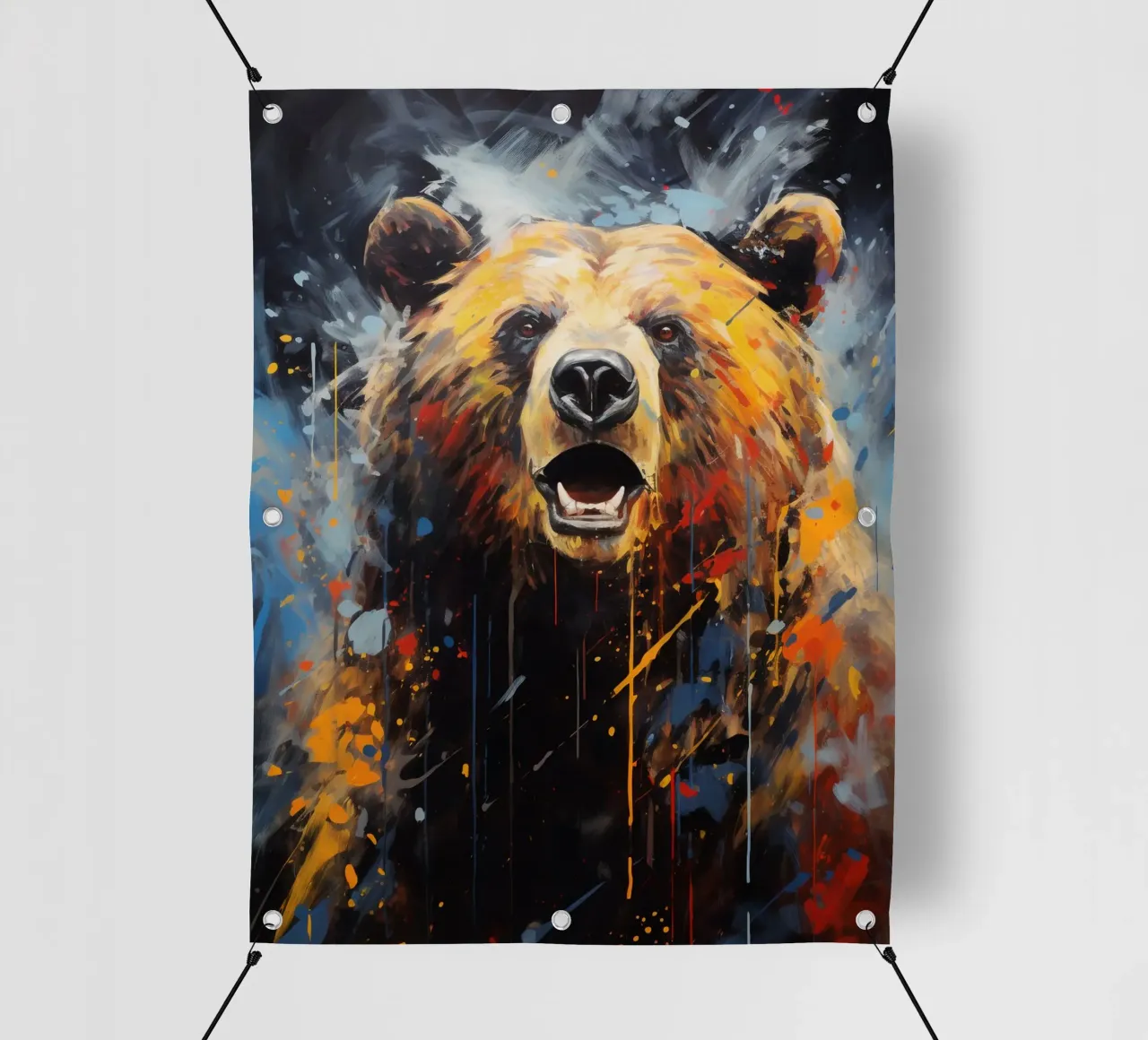 Bear Abstract 3 telo in pvc da Mateo