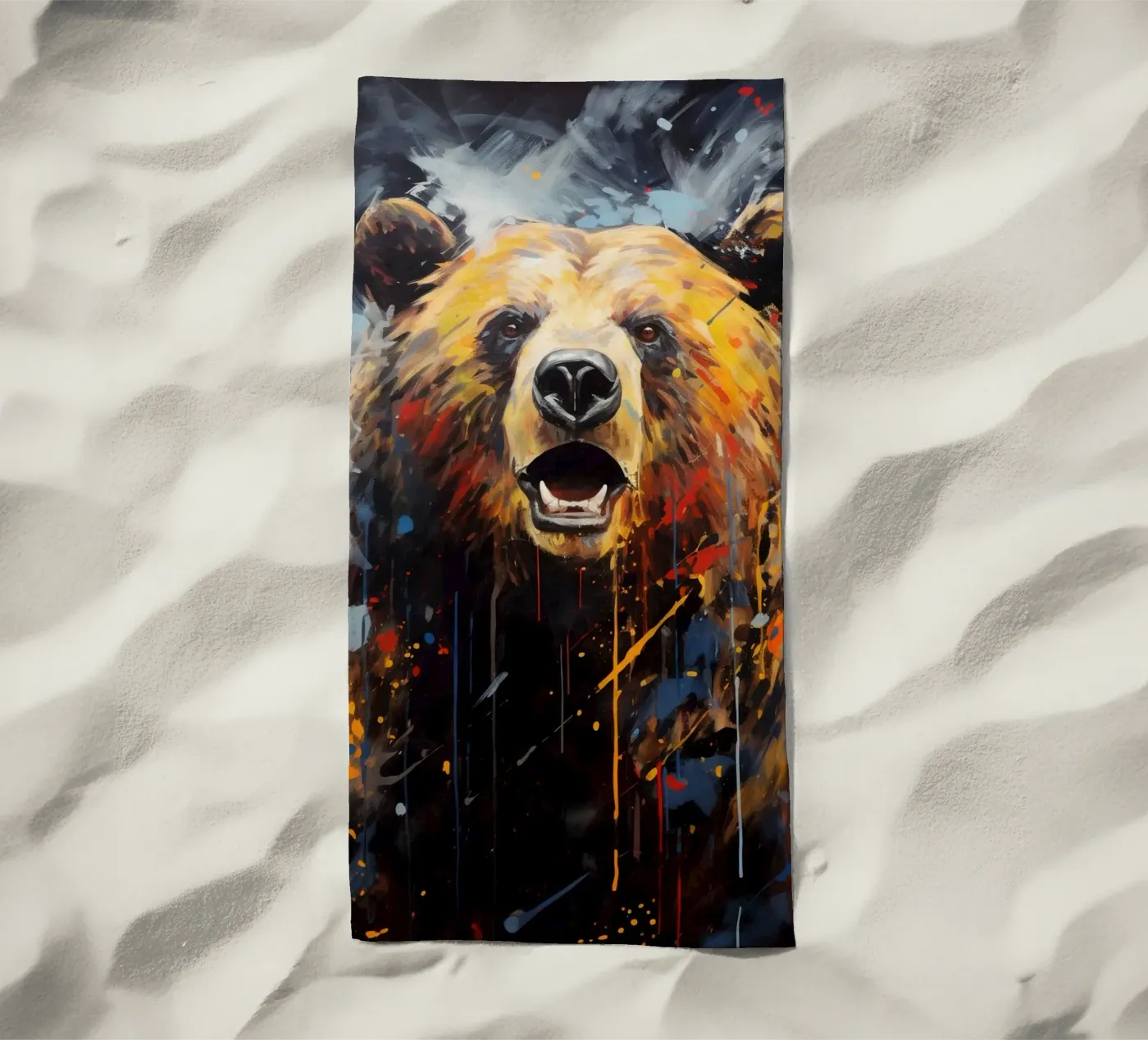 Bear Abstract 3 telo mare da Mateo