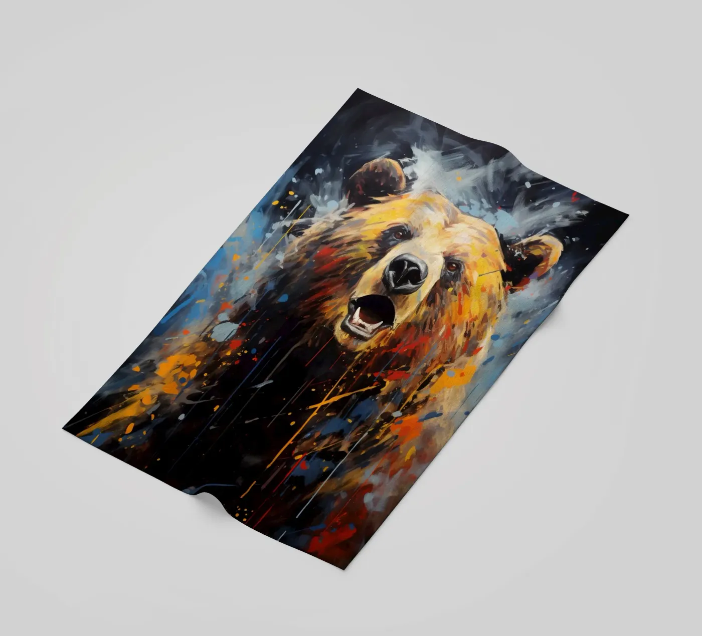 Bear Abstract 3 telo mare da Mateo