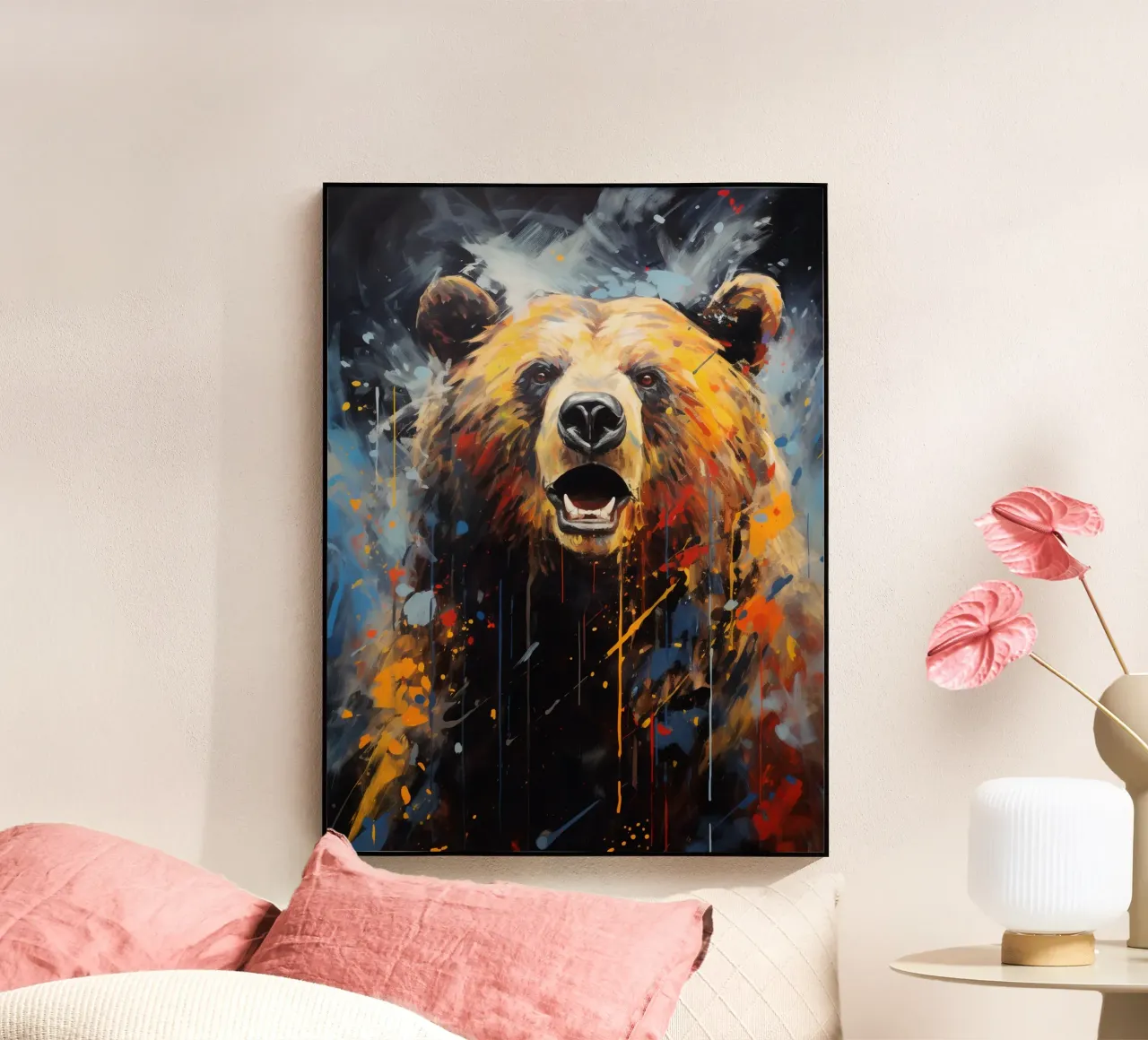 Bear Abstract 3 plexiglass da Mateo