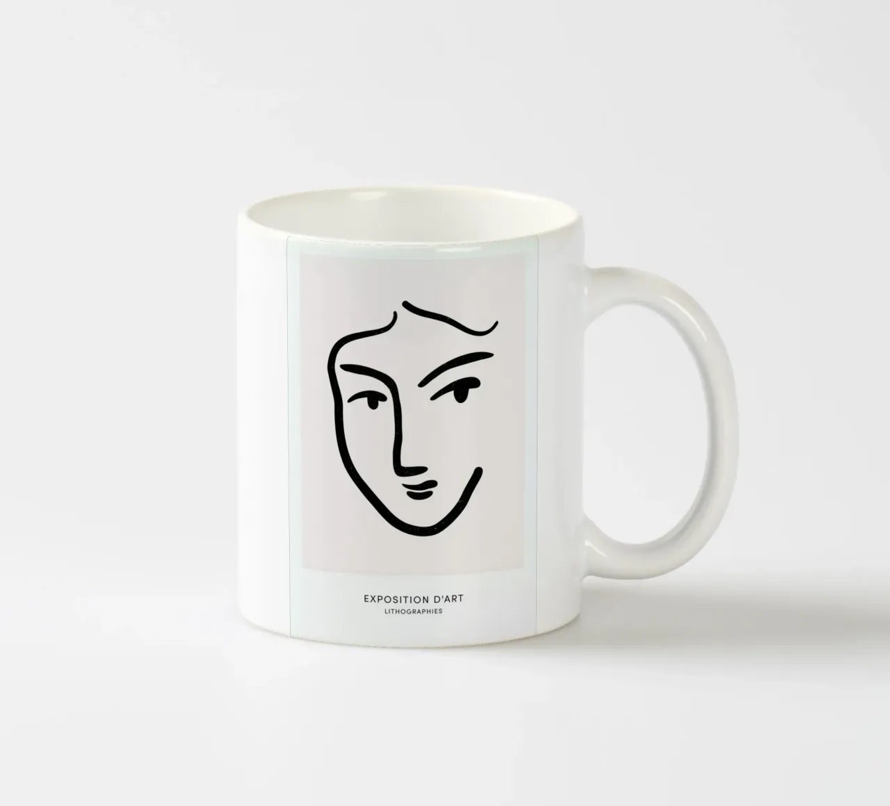 Lithograph IV tazza in ceramica da Graphite