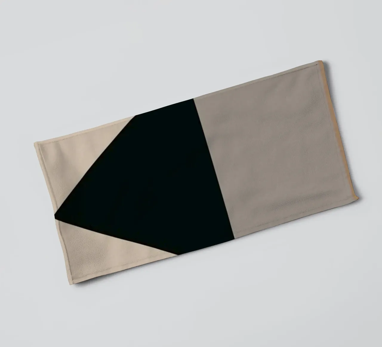 Minimal Muted color geometrical nordic art 06 towel by Little Dean