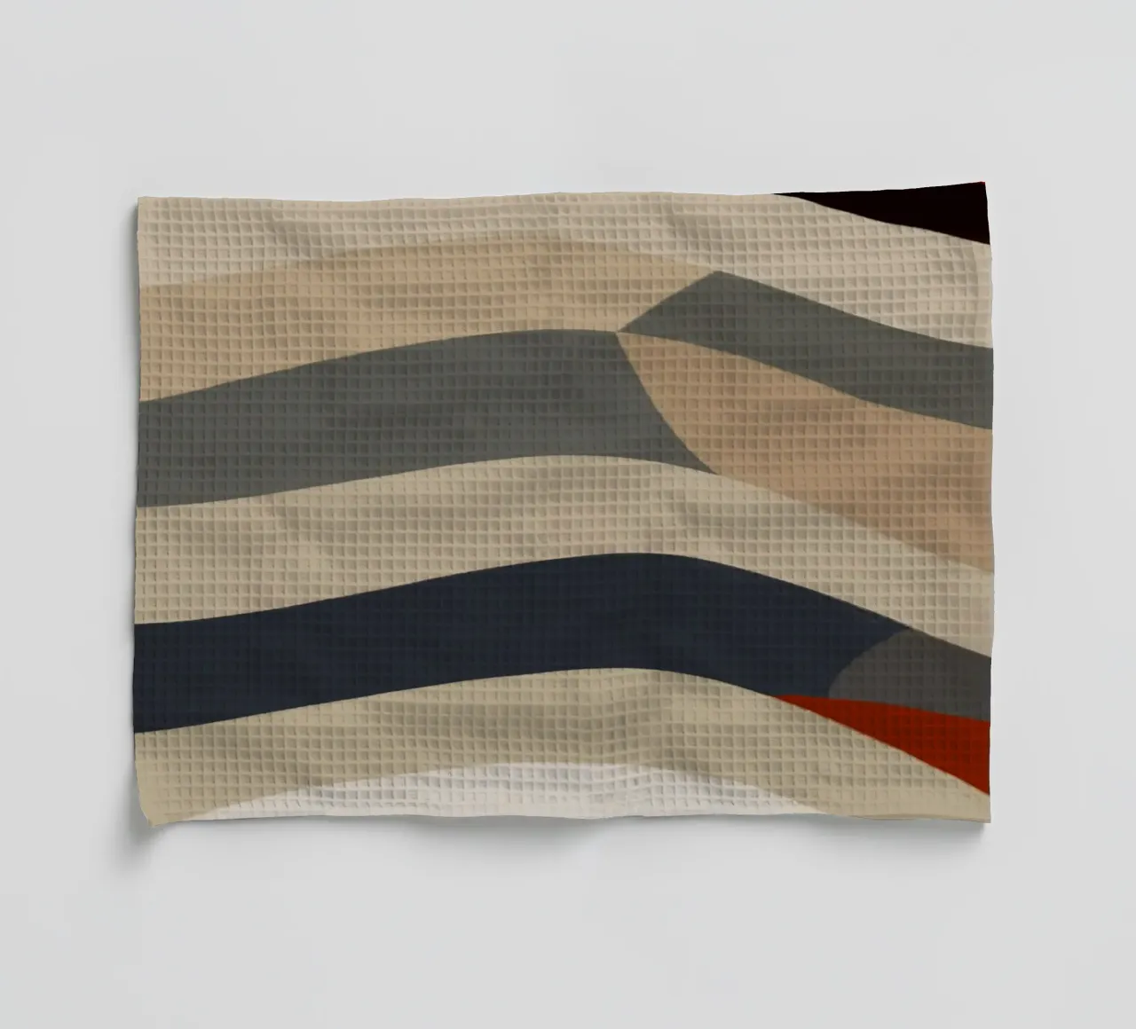 Bauhaus a righe ondulate canovaccio da cucina da Little Dean