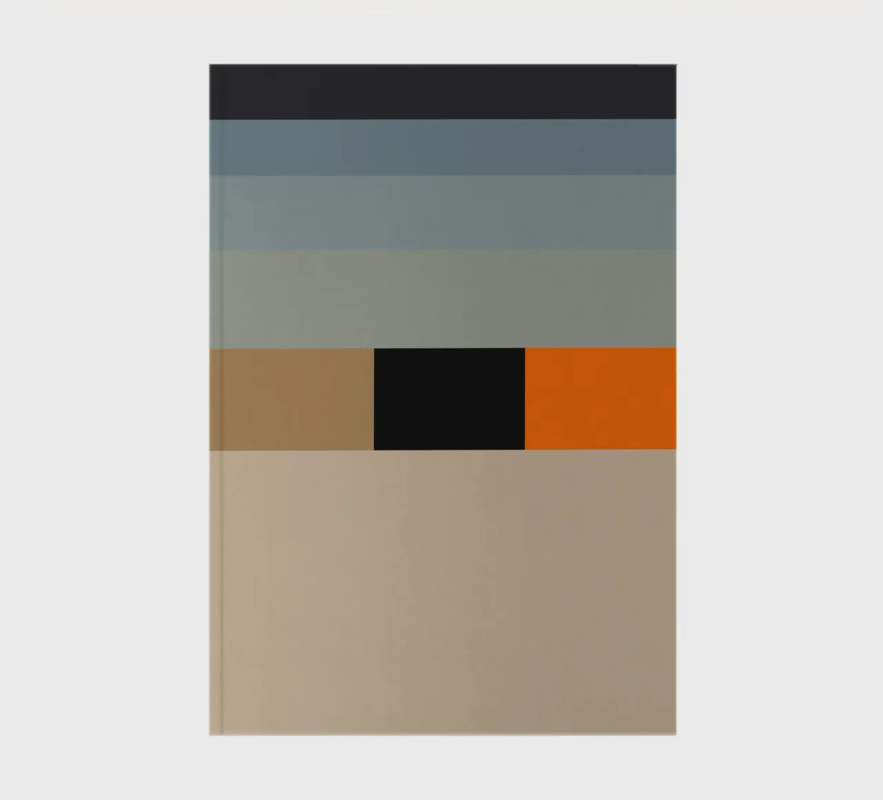 Minimal Couleur sourde géométrique art nordique 04 carnet de notes de Little Dean
