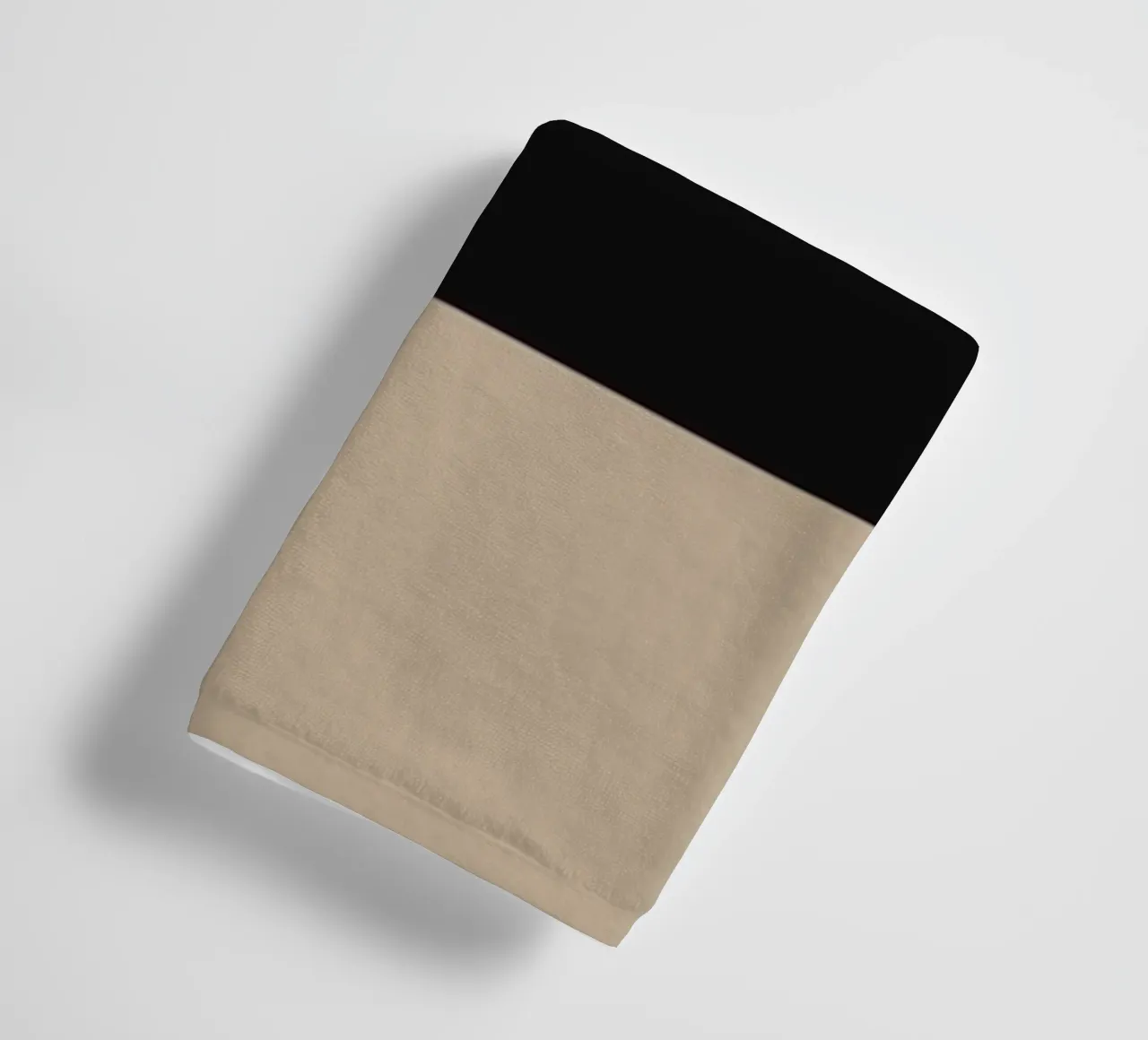Minimal Gedempte kleuren geometrische nordic art 04 badhanddoek van Little Dean