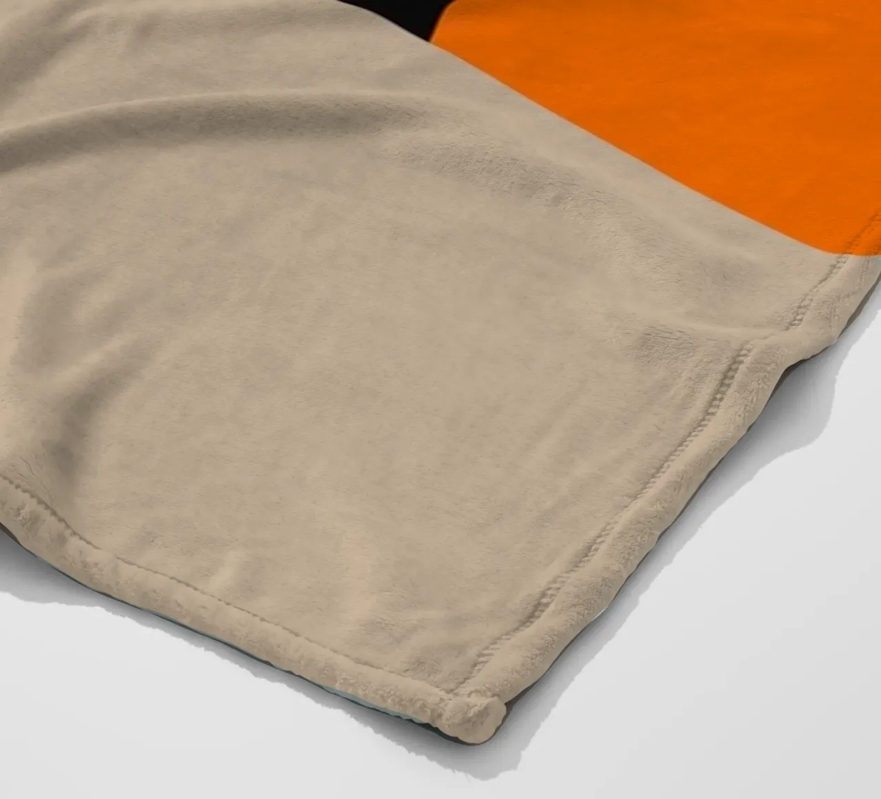 Minimal Muted color geometrical nordic art 04 fleece blanket by Little Dean