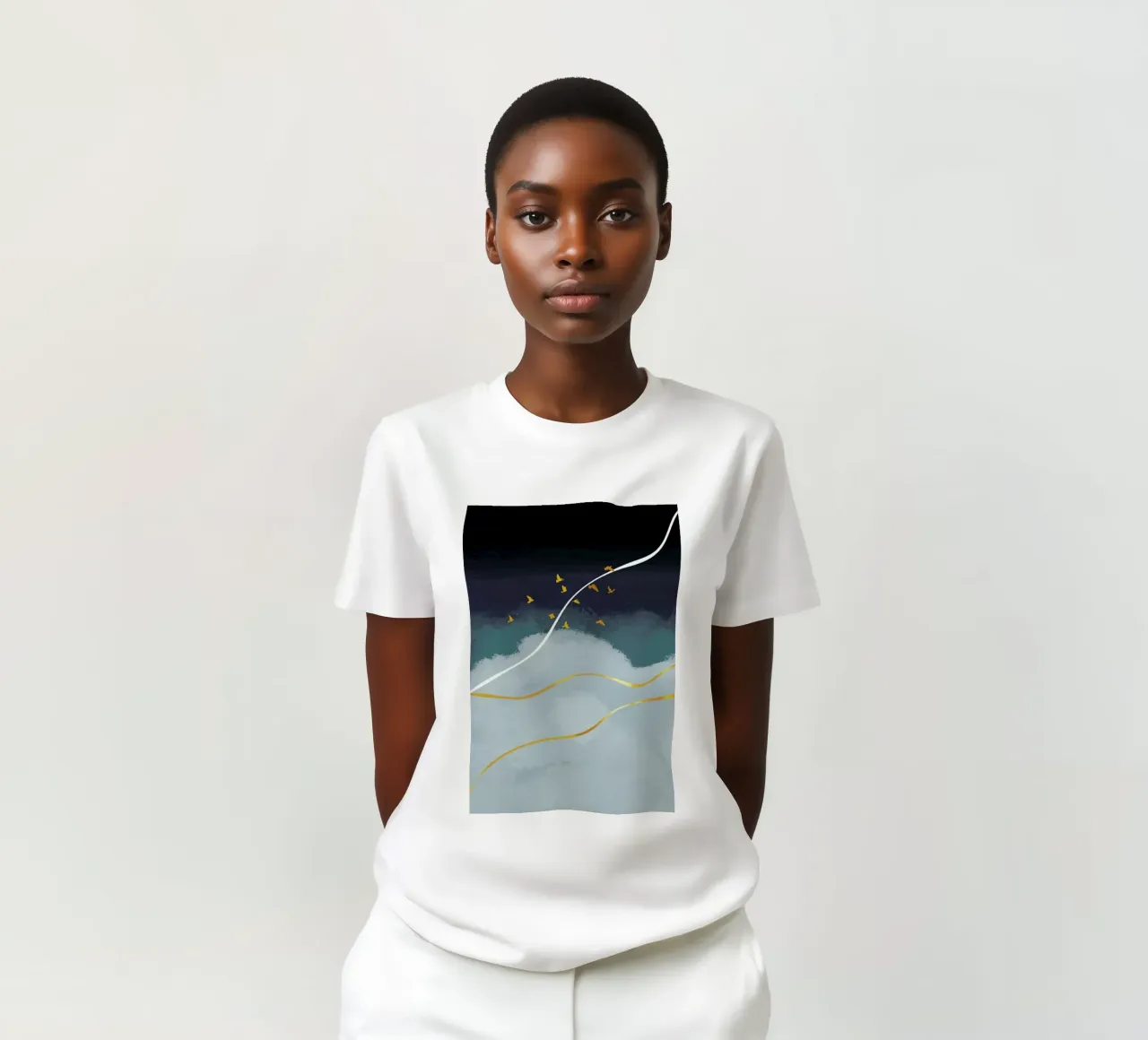 Gold Exposure t-shirt da Pure