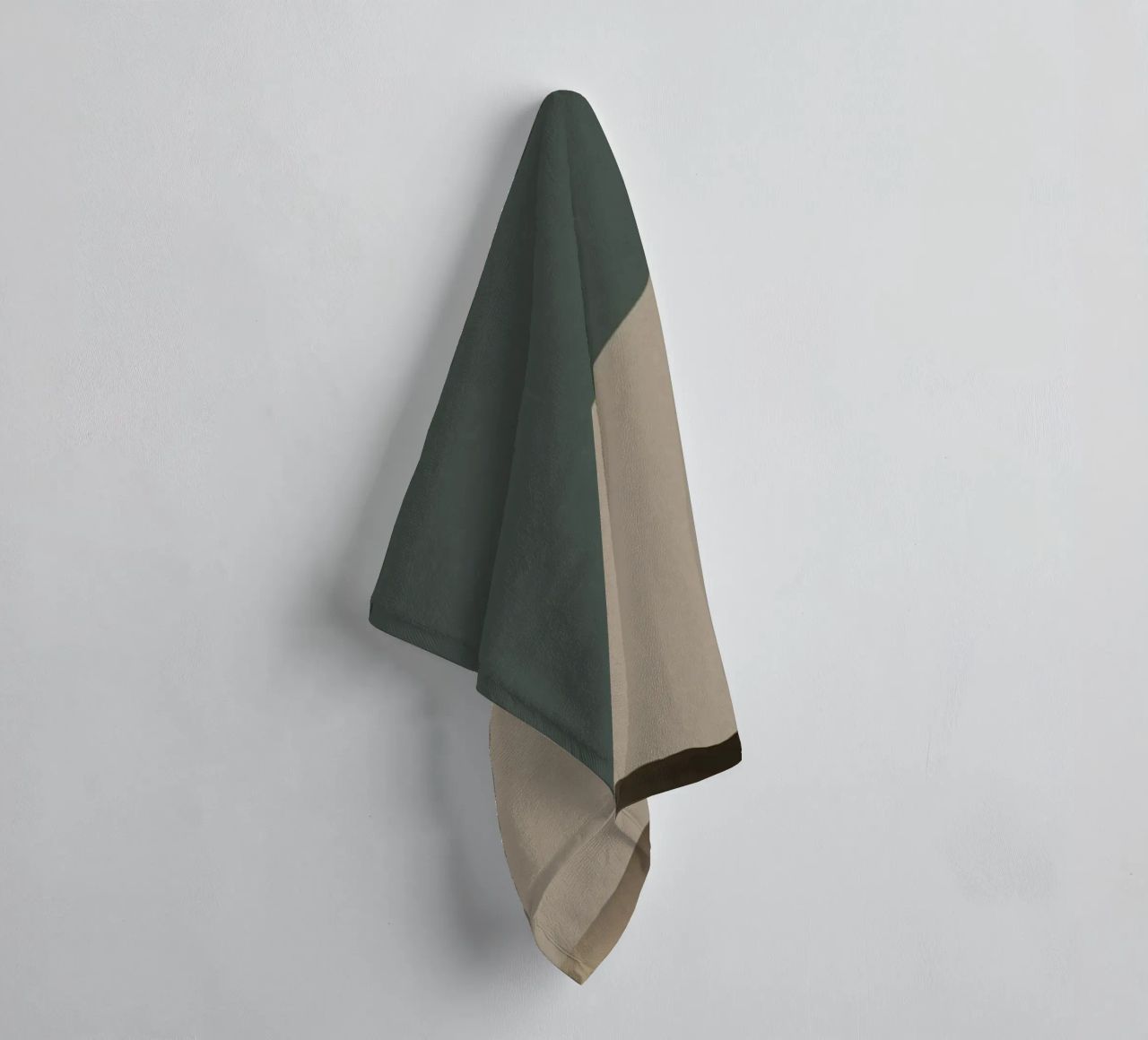 Minimal Muted color geometrical nordic art 05 towel by Little Dean