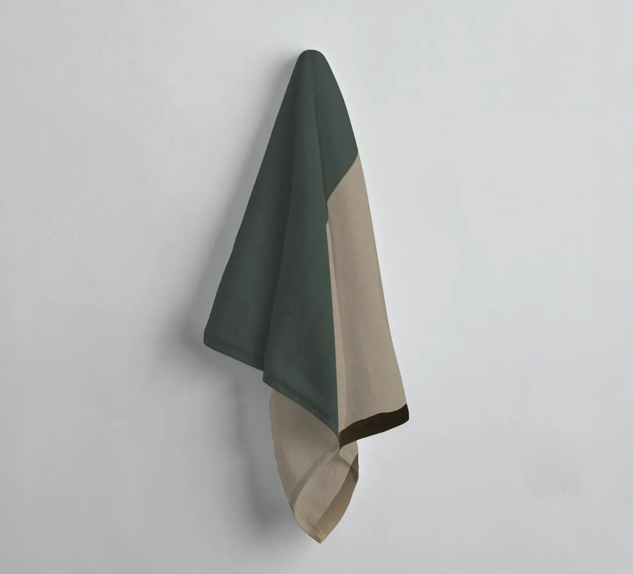 Minimal Muted color geometrical nordic art 05 towel by Little Dean