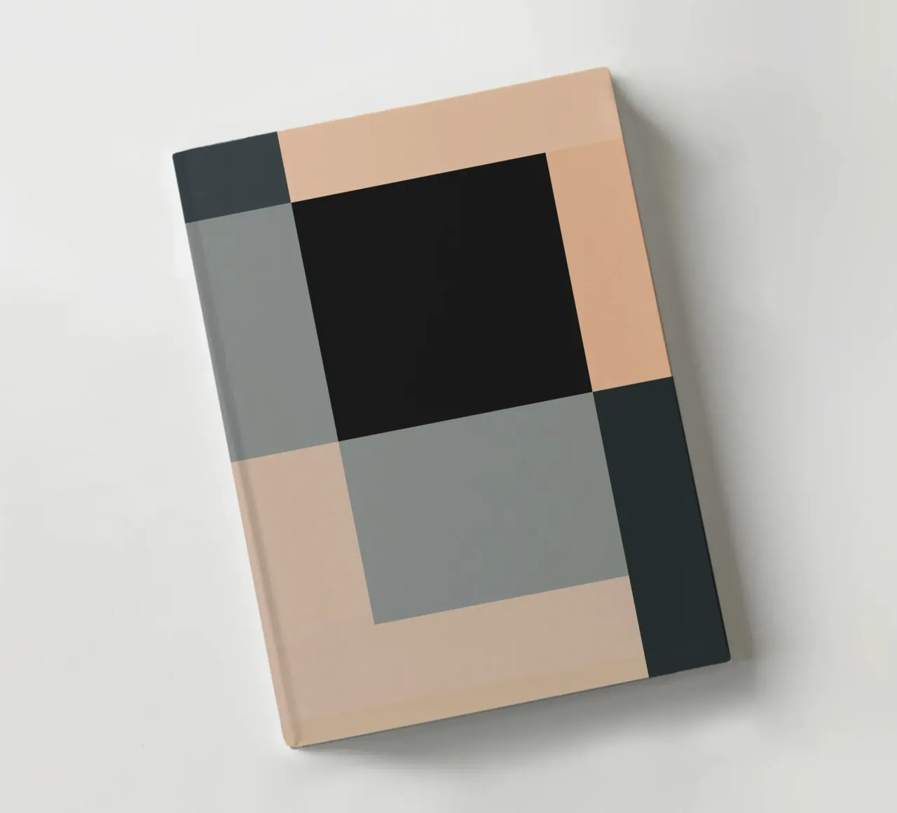 Minimal Couleur sourde géométrique art nordique 02 carnet de notes de Little Dean