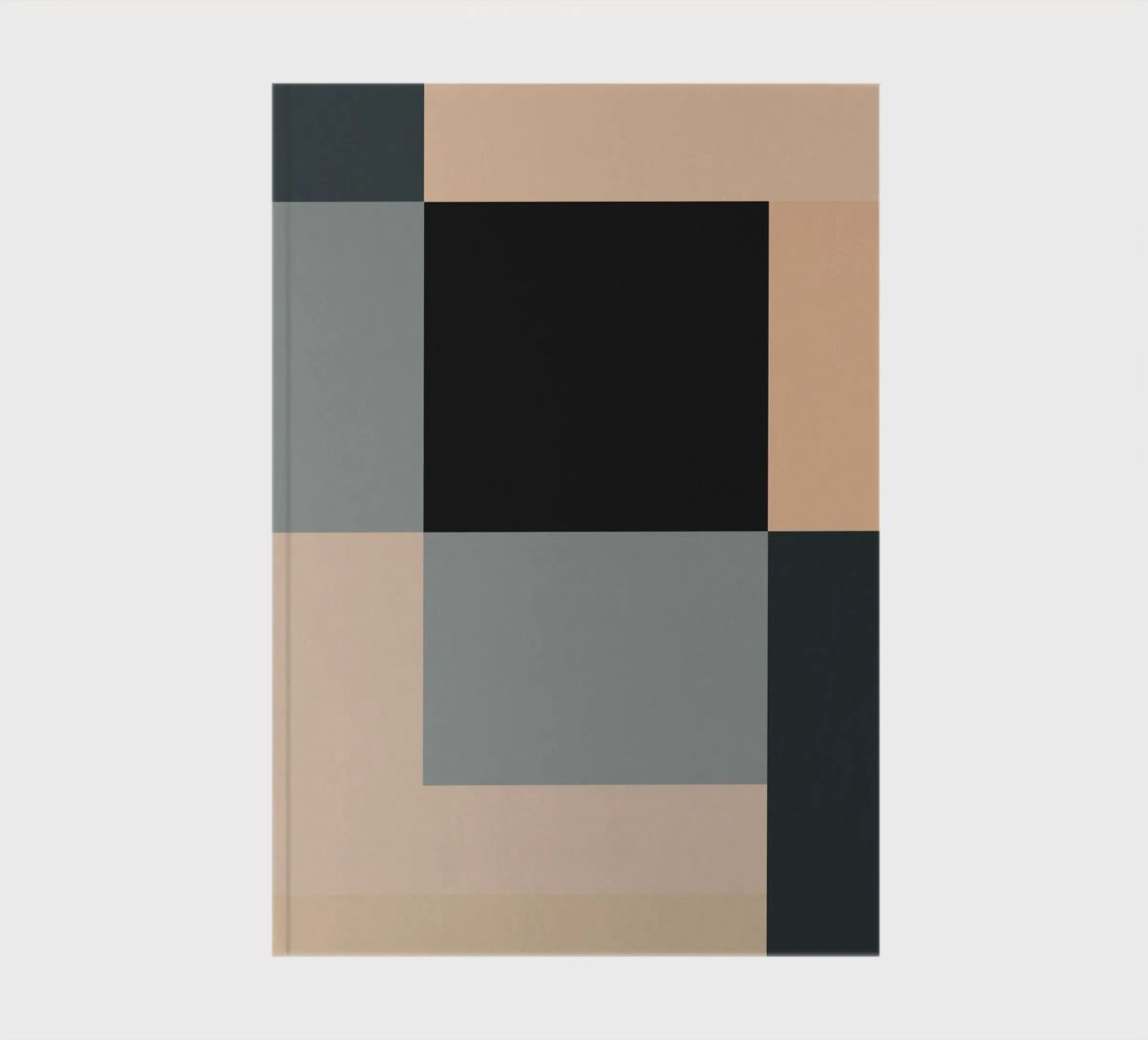 Minimal Muted color geometrical nordic art 02 notebook by Little Dean