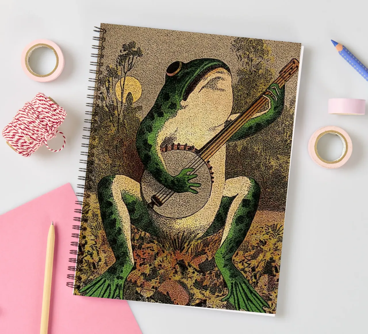 Henri Matisse Rana Banjo cuaderno de espiral de MinaHome