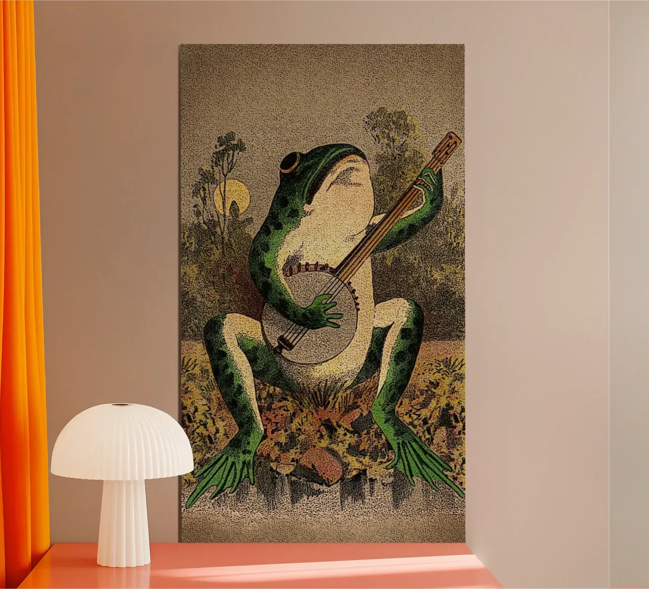 Henri Matisse Rana banjo poster con telaio in legno da MinaHome