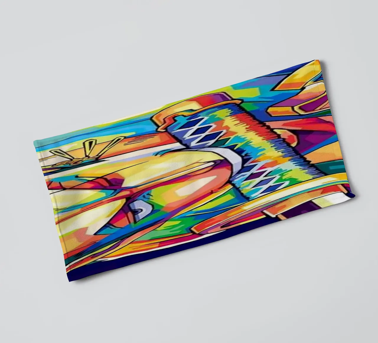 The Swordman towel by withandname
